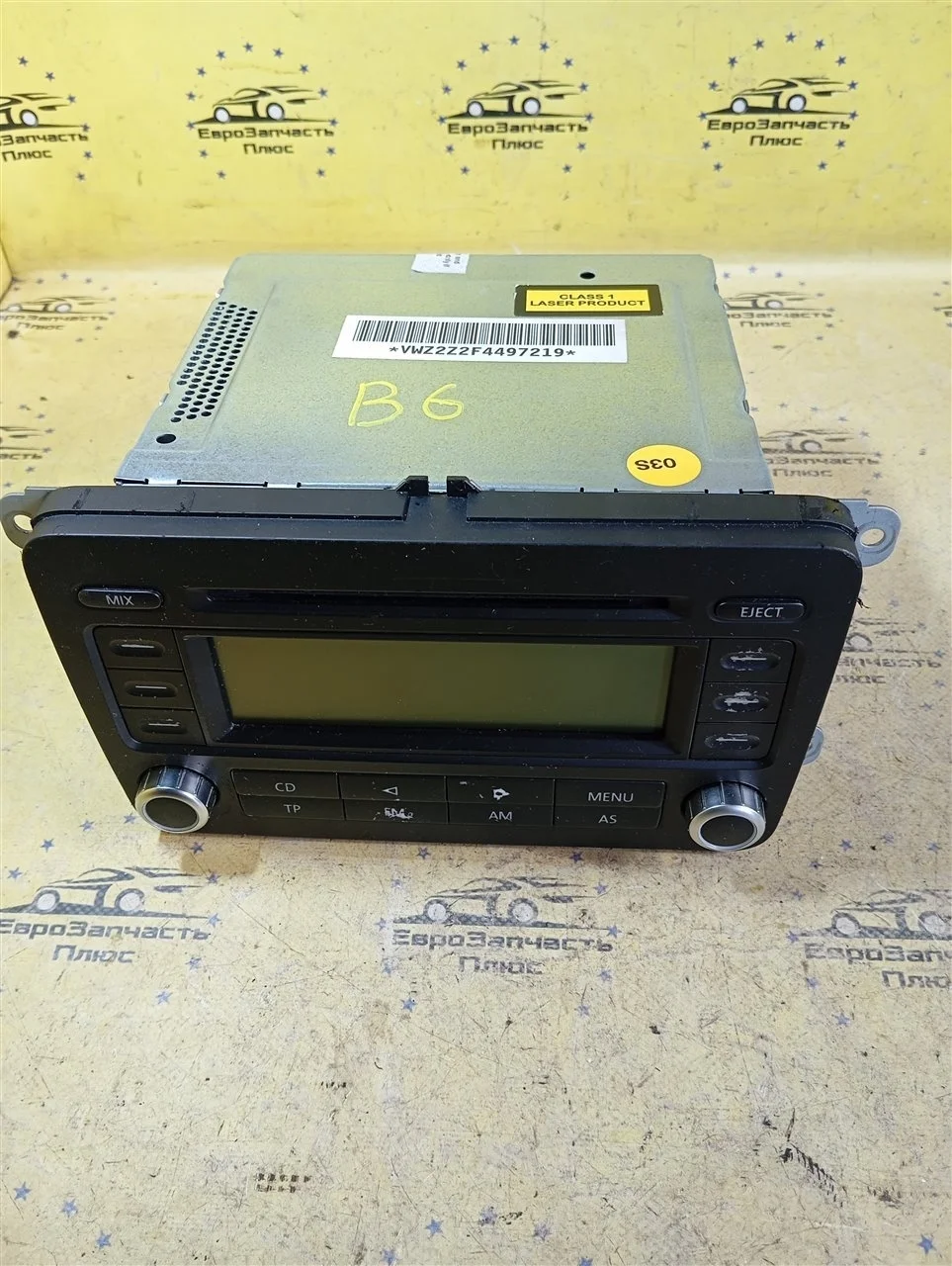 Магнитола штатная Volkswagen Passat B6 1K0035186P