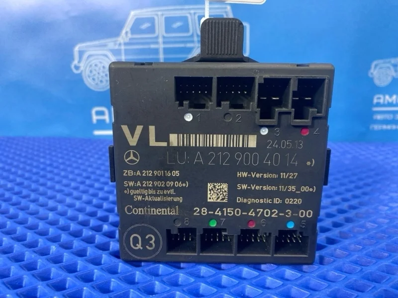 Блок управления дверьми передний левый