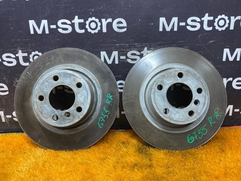 Диск тормозной Bmw X3 2013 34206886482 F25 N20B20A, задний