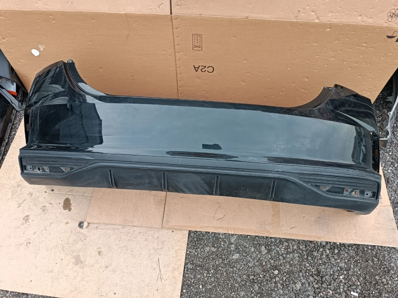 Бампер Hyundai Solaris 2 2024 86611H5500, задний