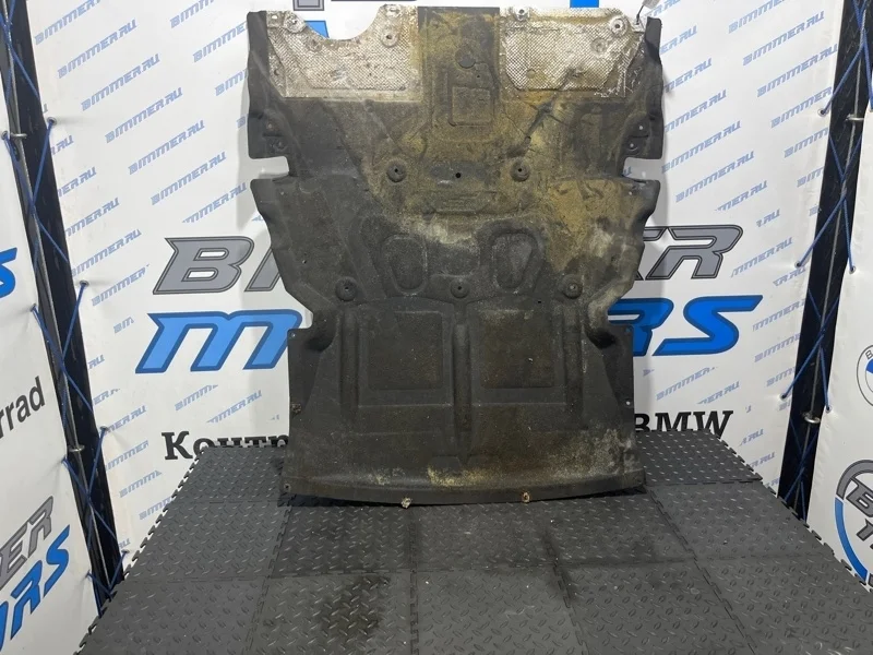 Защита двигателя Bmw 435Ix 2015 51757241814 F33 N55B30A, передняя