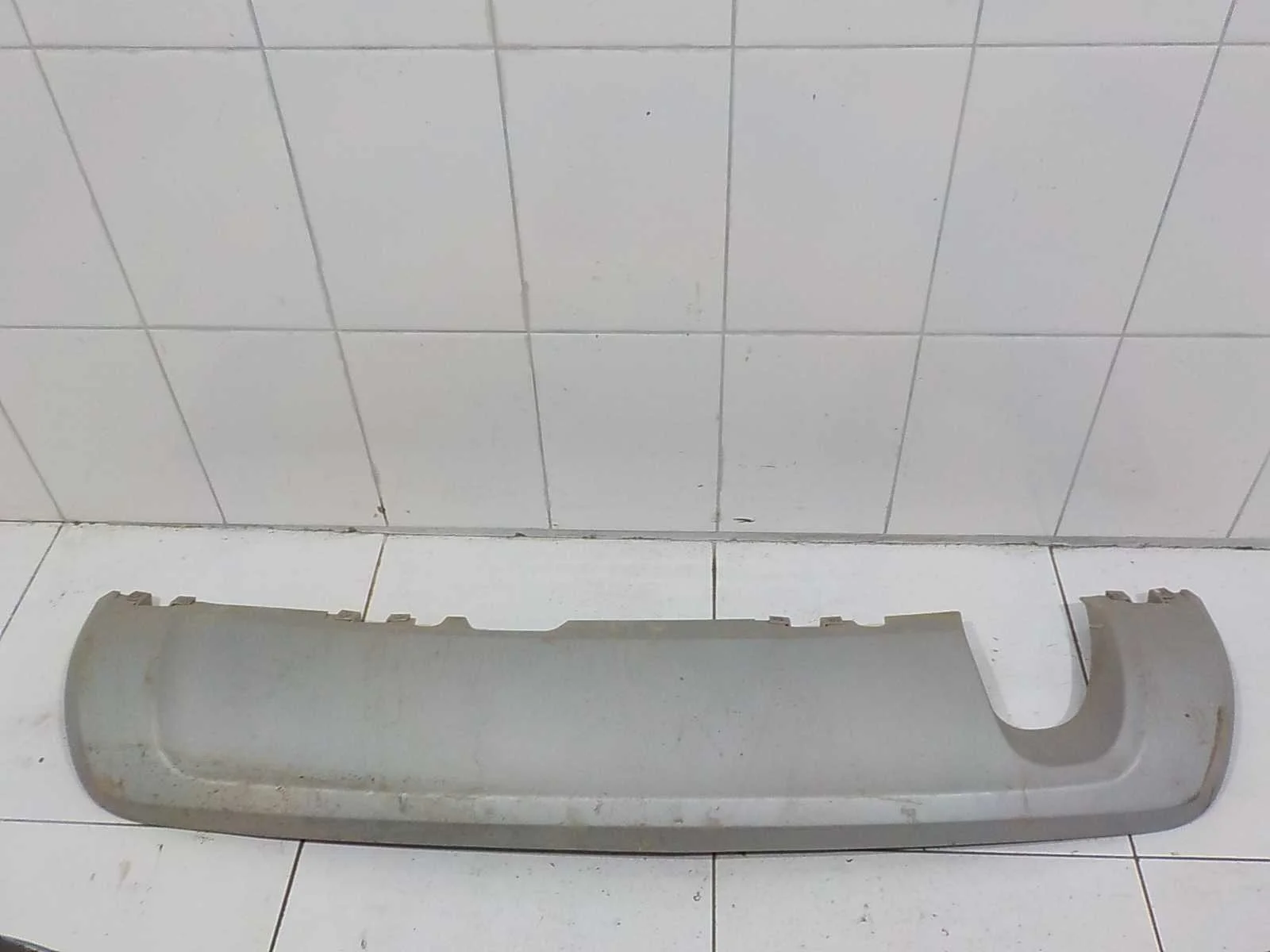 накладка на бампер Nissan Terrano D10 (2014—2022) Зад