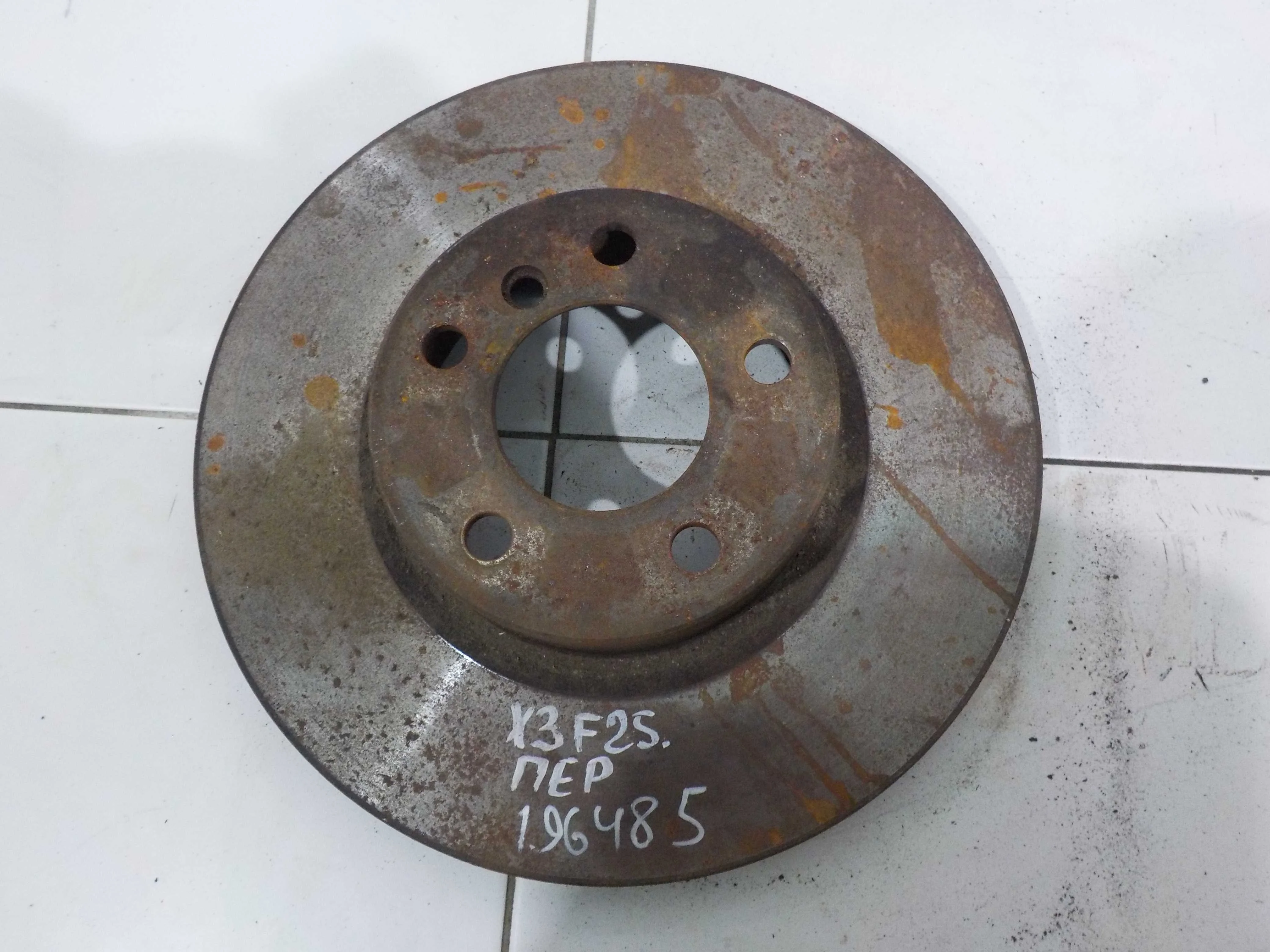 тормозной диск BMW X3 F25 (2010—2014) Перед