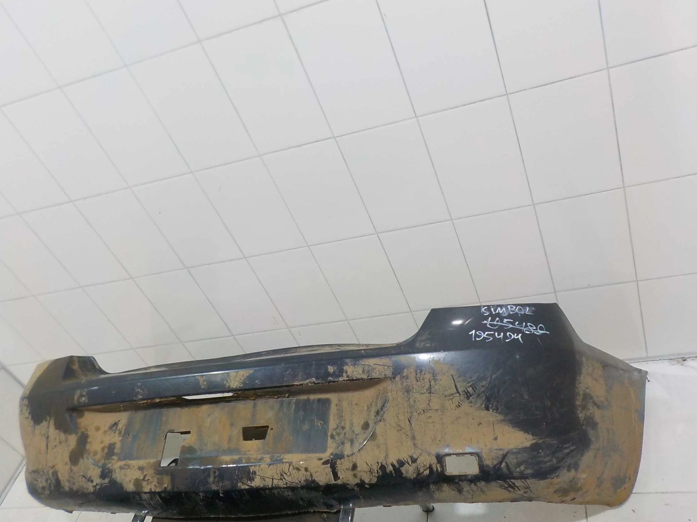 Бампер Renault Symbol I рестайлинг (2002—2006) Зад