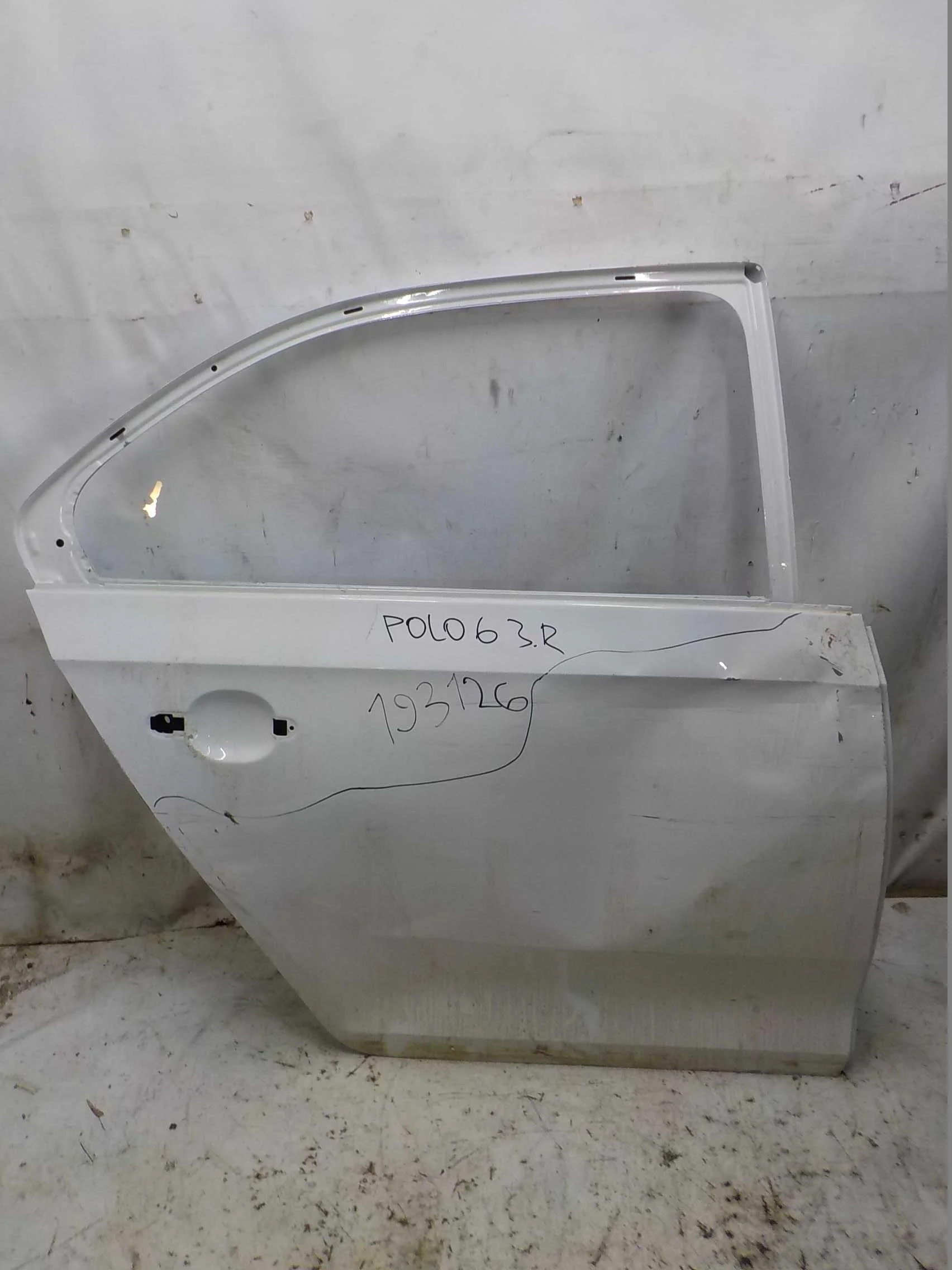 Дверь Skoda Rapid I рестайлинг (2017—2020) Зад Право