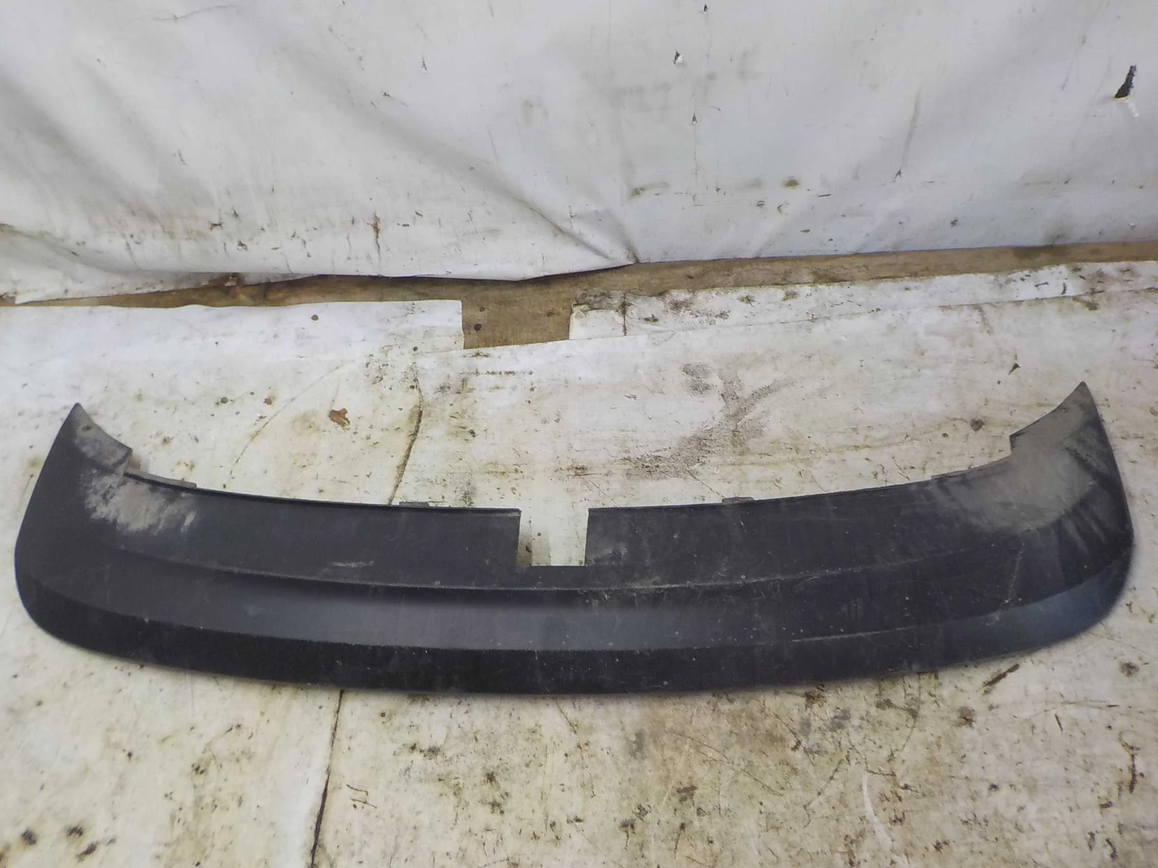 накладка на бампер Skoda Rapid I (2012—2017) Зад