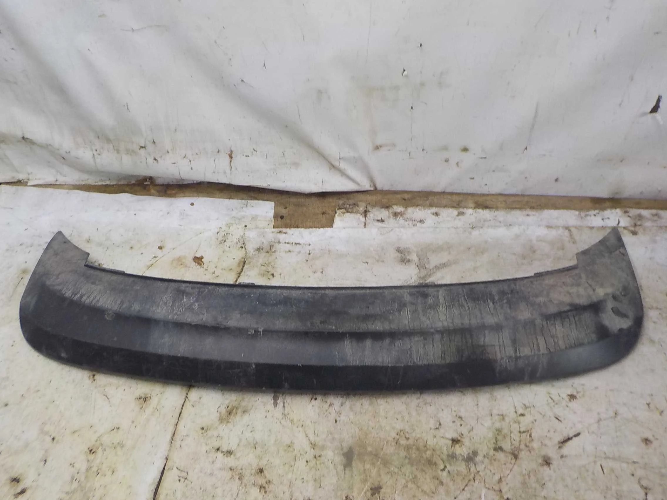 накладка на бампер Skoda Rapid I (2012—2017) Зад