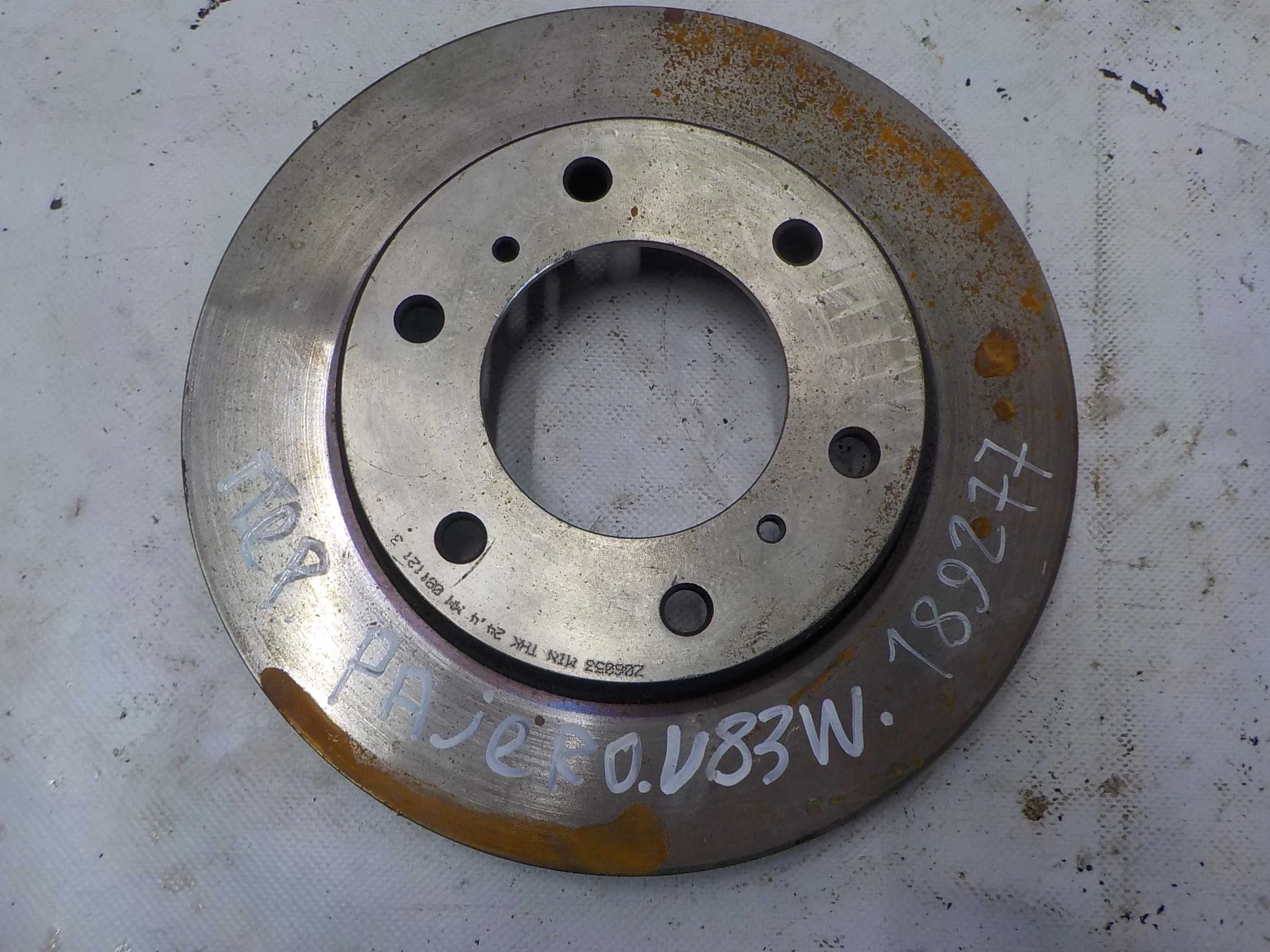 тормозной диск Mitsubishi Pajero IV (2006—2011) Перед