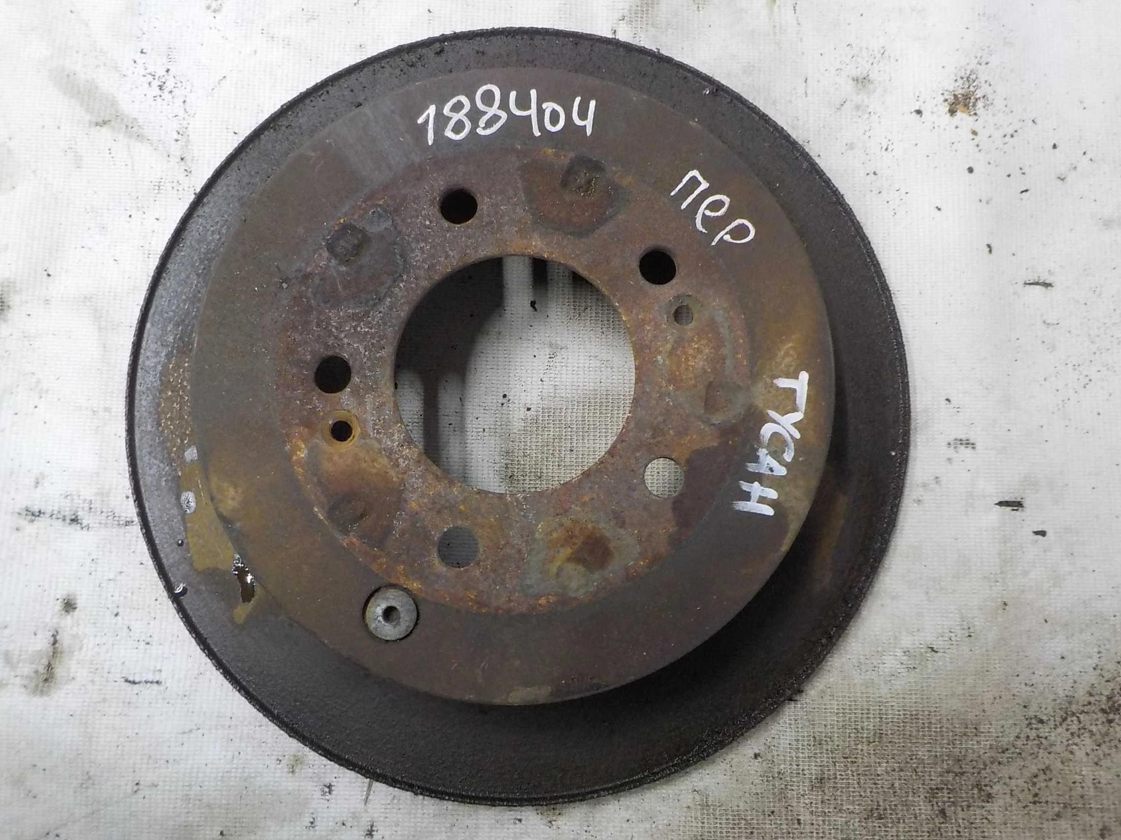 тормозной диск Hyundai ix35 I (2009—2013) Зад