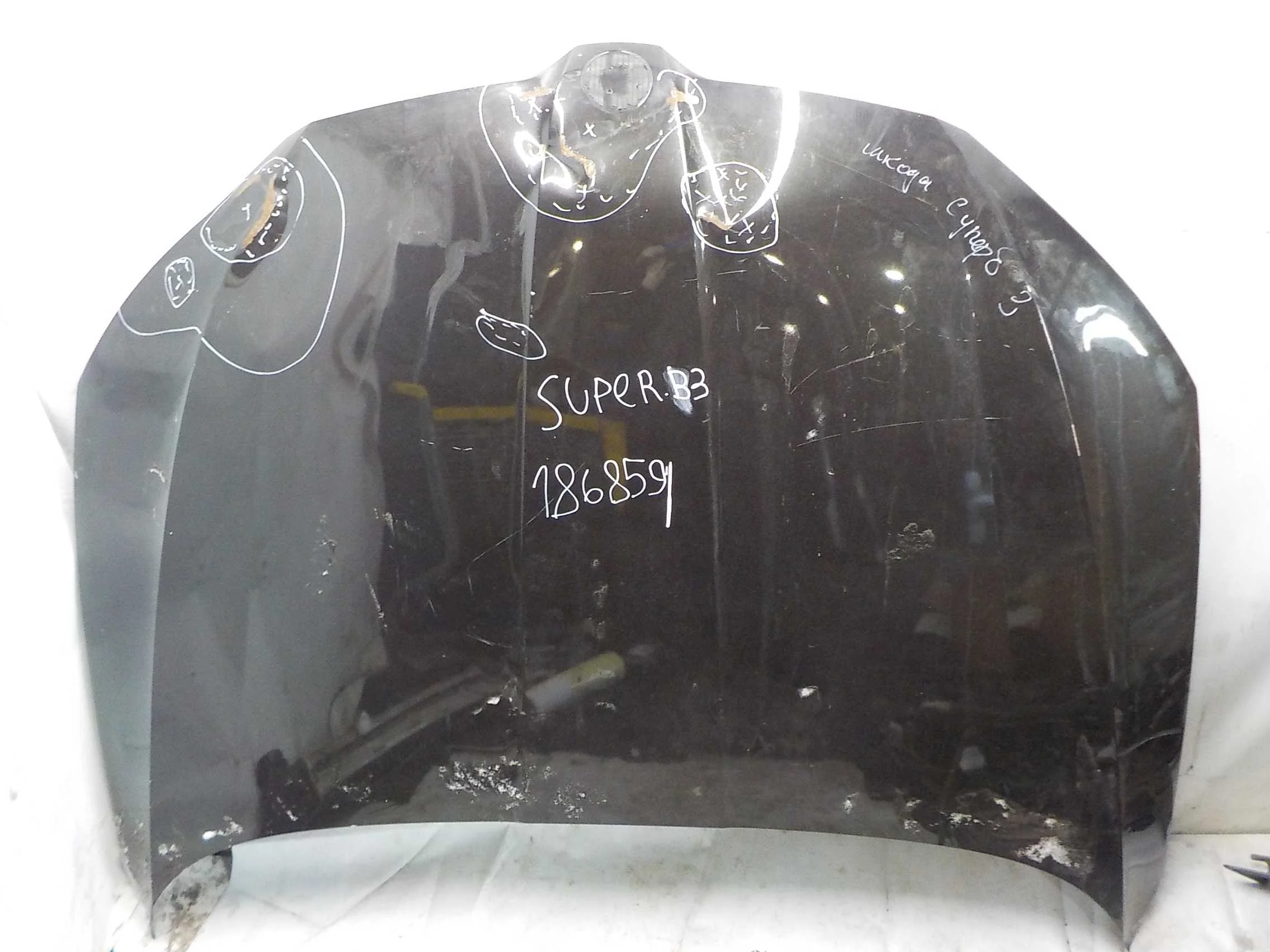 Капот Skoda Superb II (2008—2013)