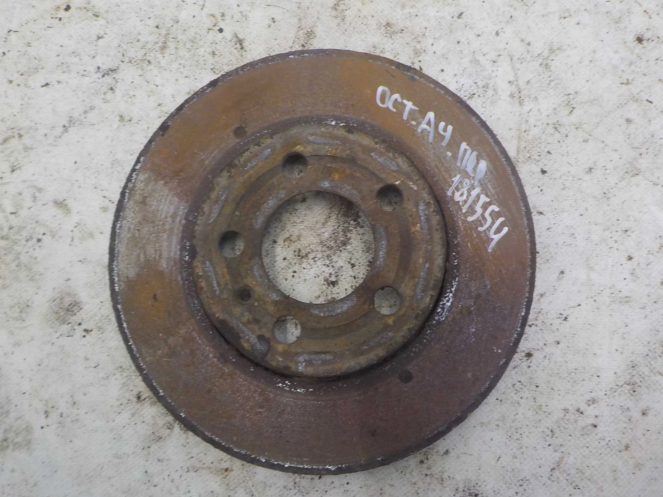 тормозной диск Volkswagen Polo V (2009—2015) Перед