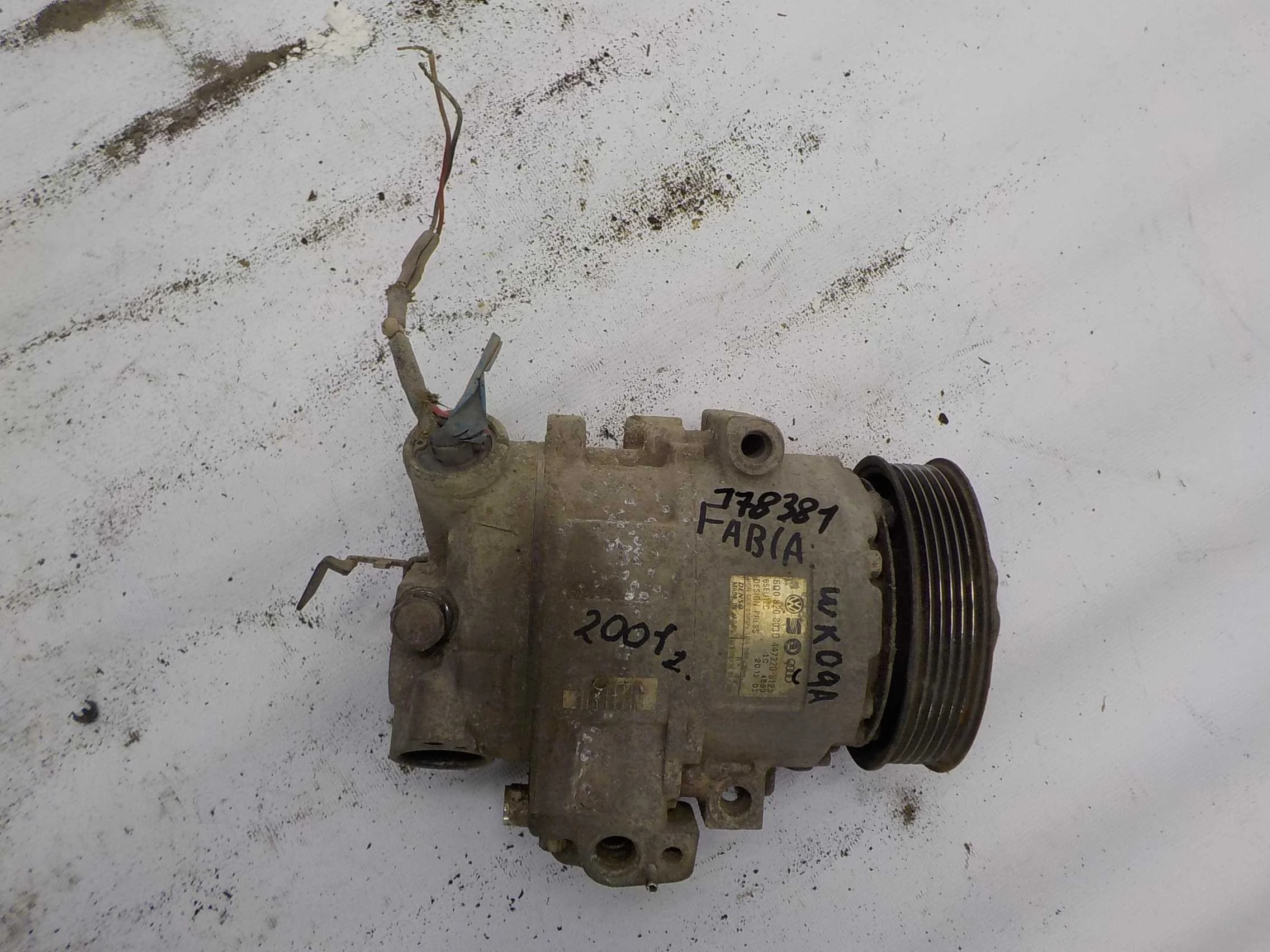 Компрессор кондиционера Volkswagen Polo IV (2001—2005)