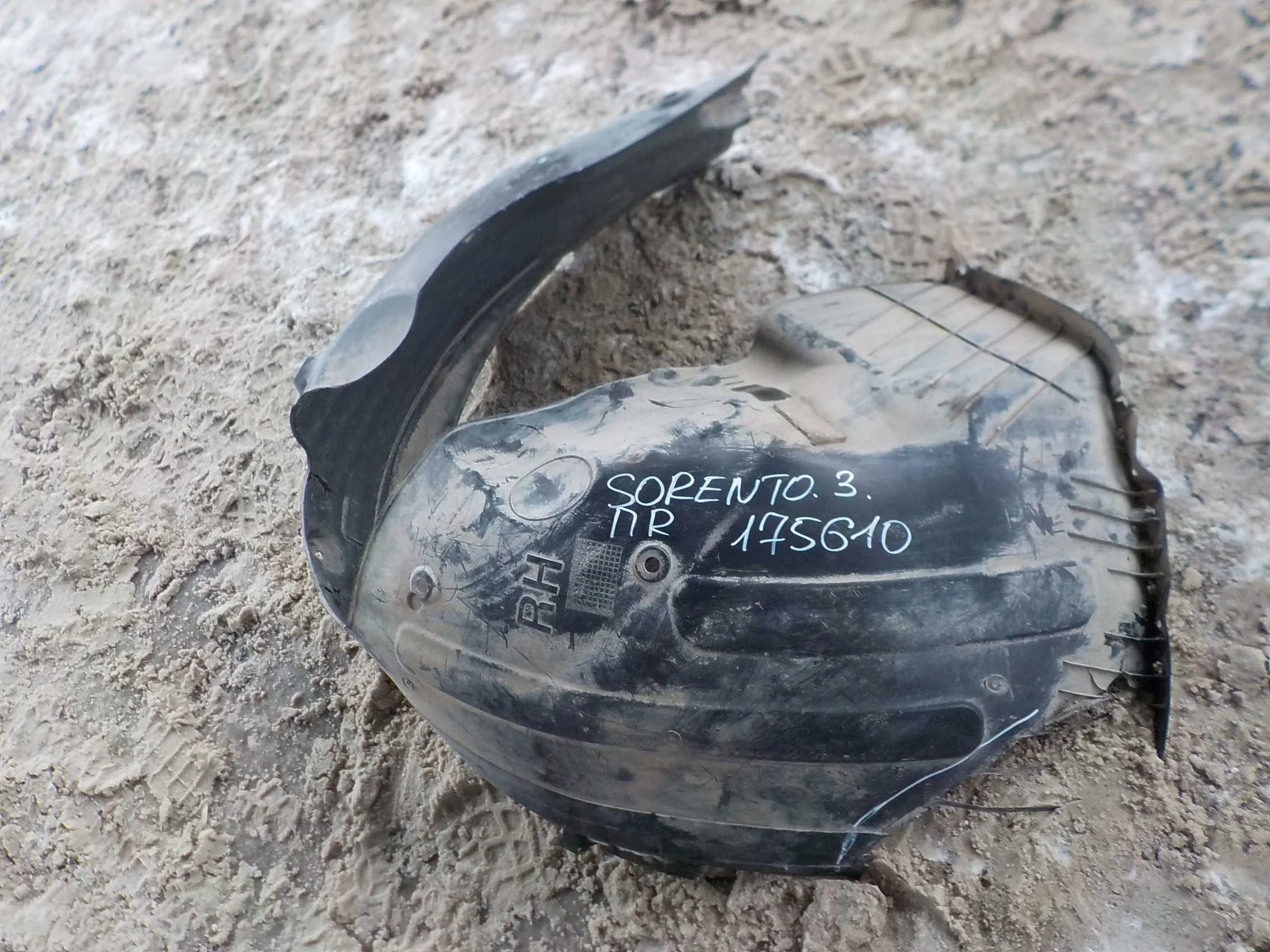 Подкрылок Kia Sorento Prime III рестайлинг (2017—2020) Перед Право