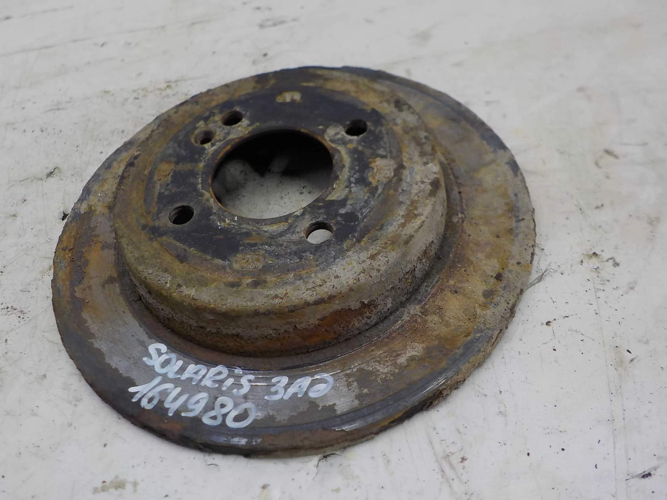 тормозной диск Kia Rio III рестайлинг (2015—2017) Зад