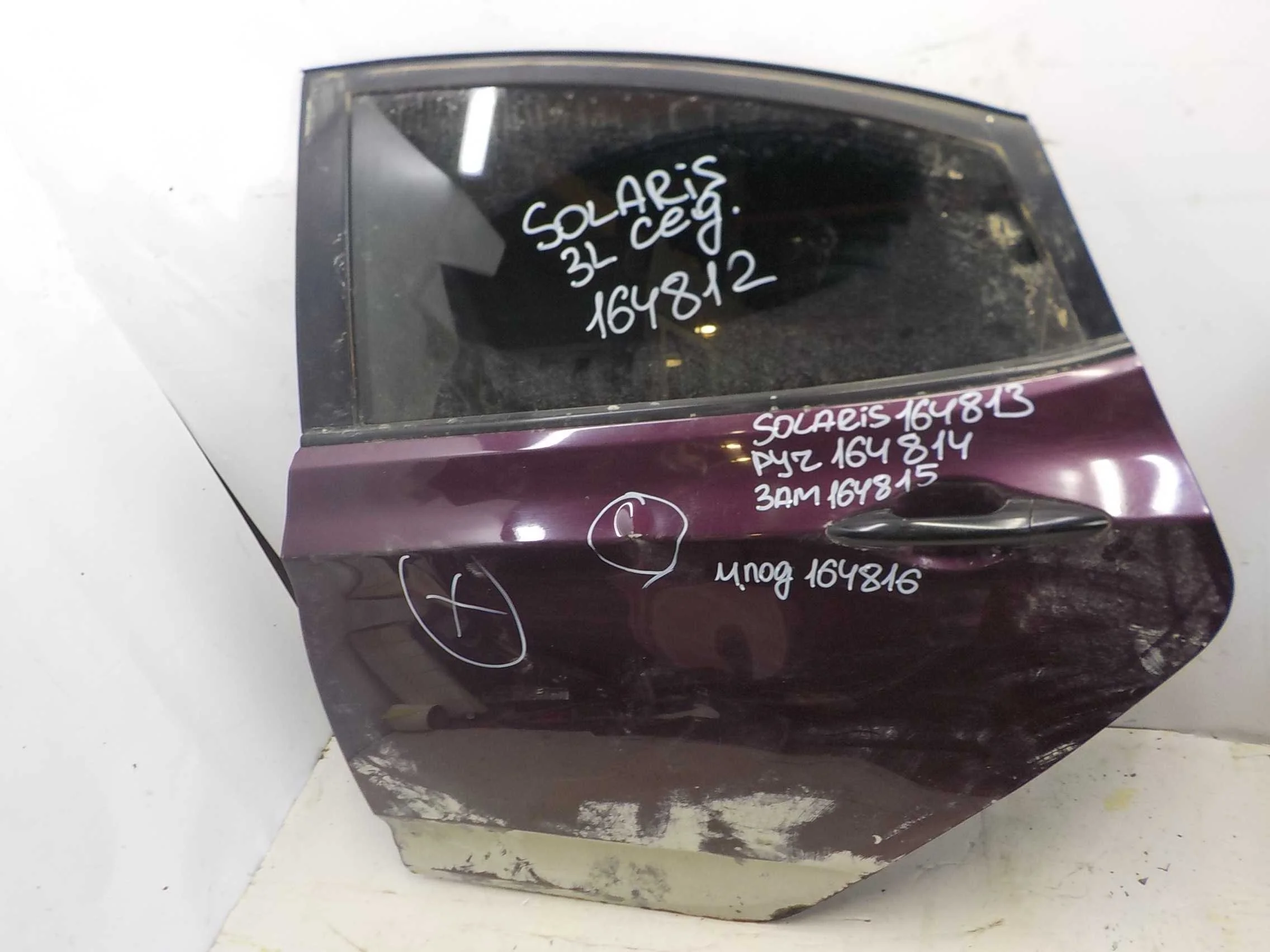 Замок двери Hyundai Solaris I рестайлинг (2014—2017) Зад Лево