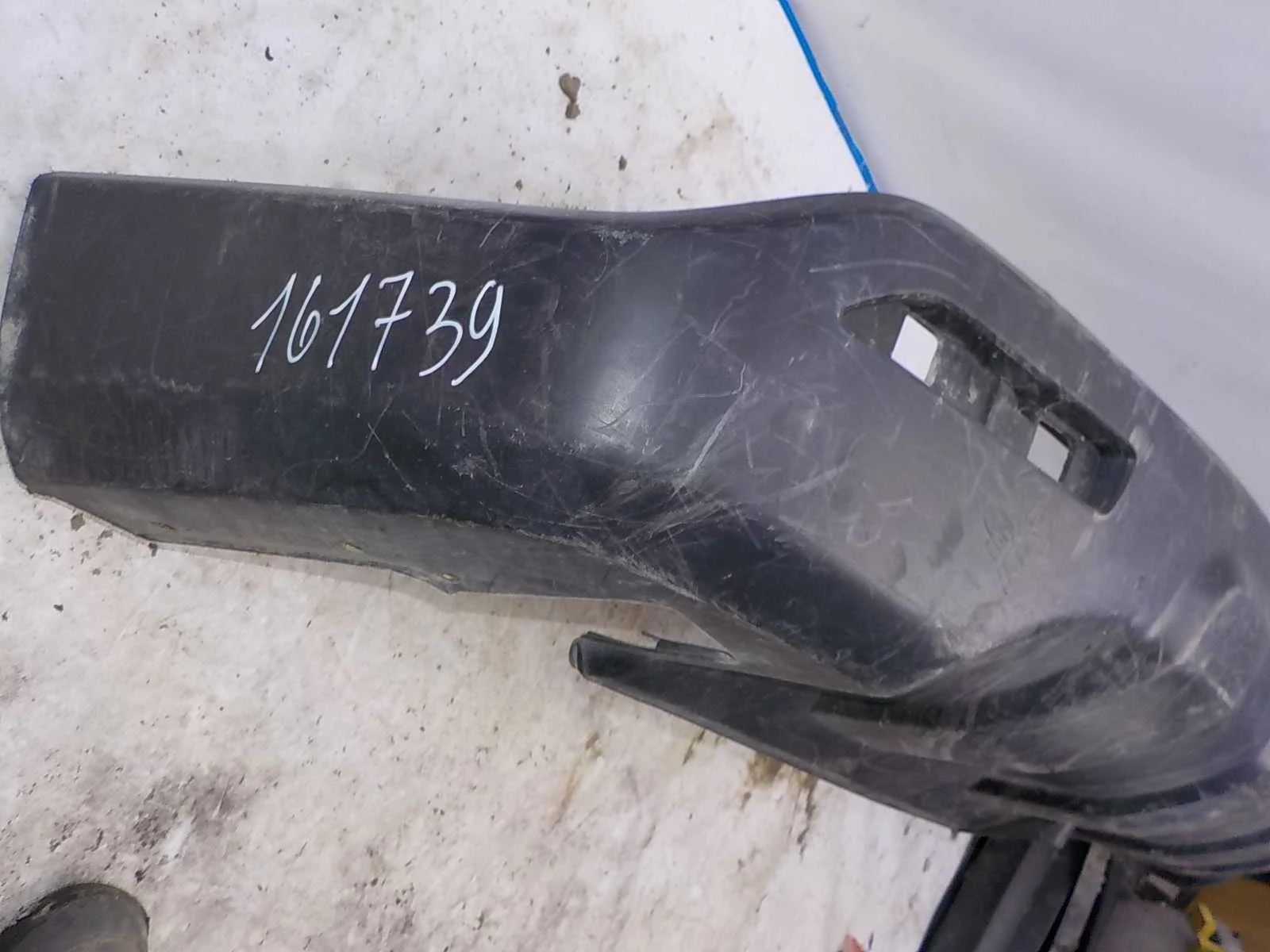 накладка на бампер Honda CR-V III рестайлинг (2009—2012) Зад