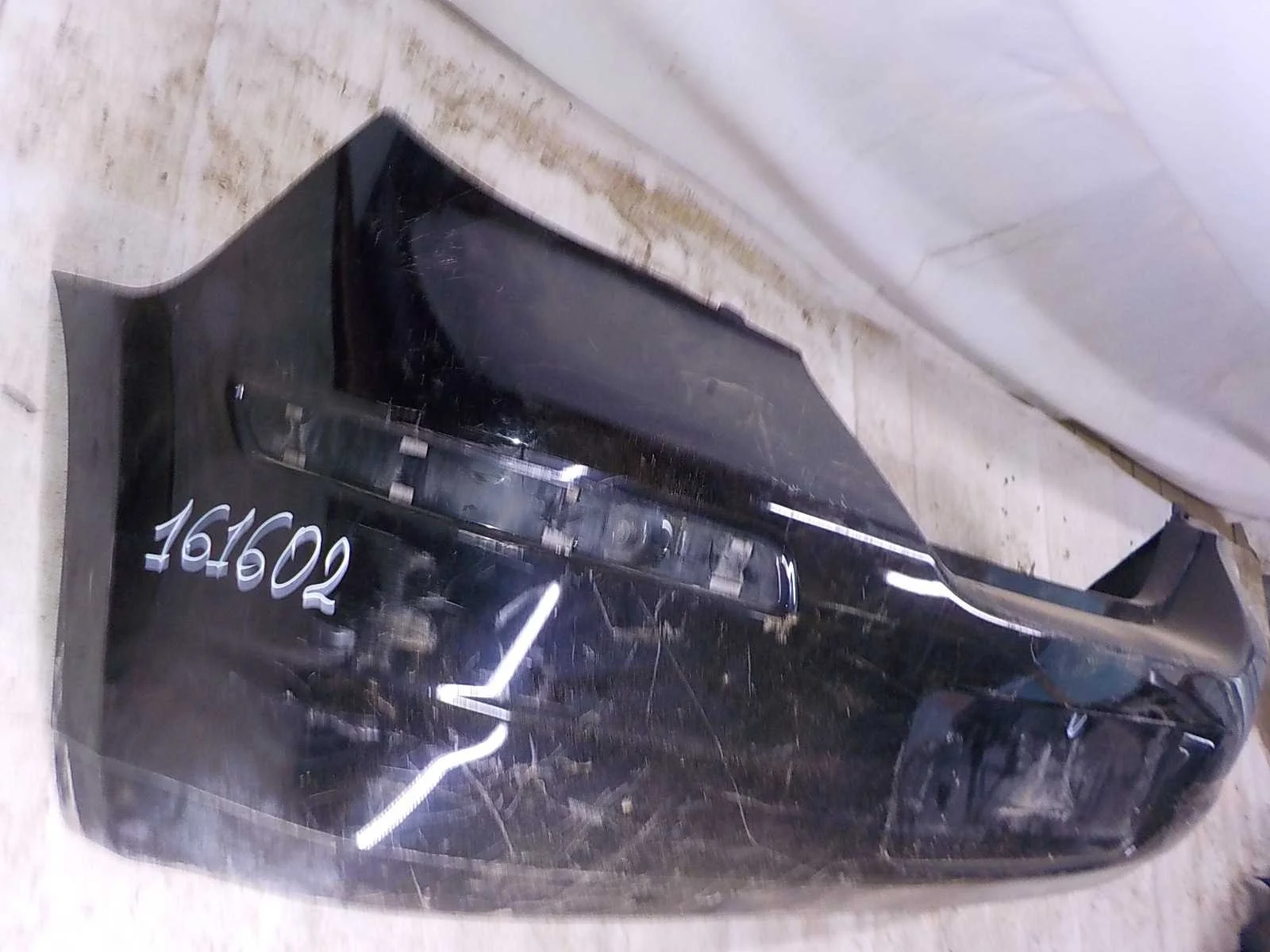 Бампер Nissan Tiida C11 рестайлинг (2010—2013) Зад