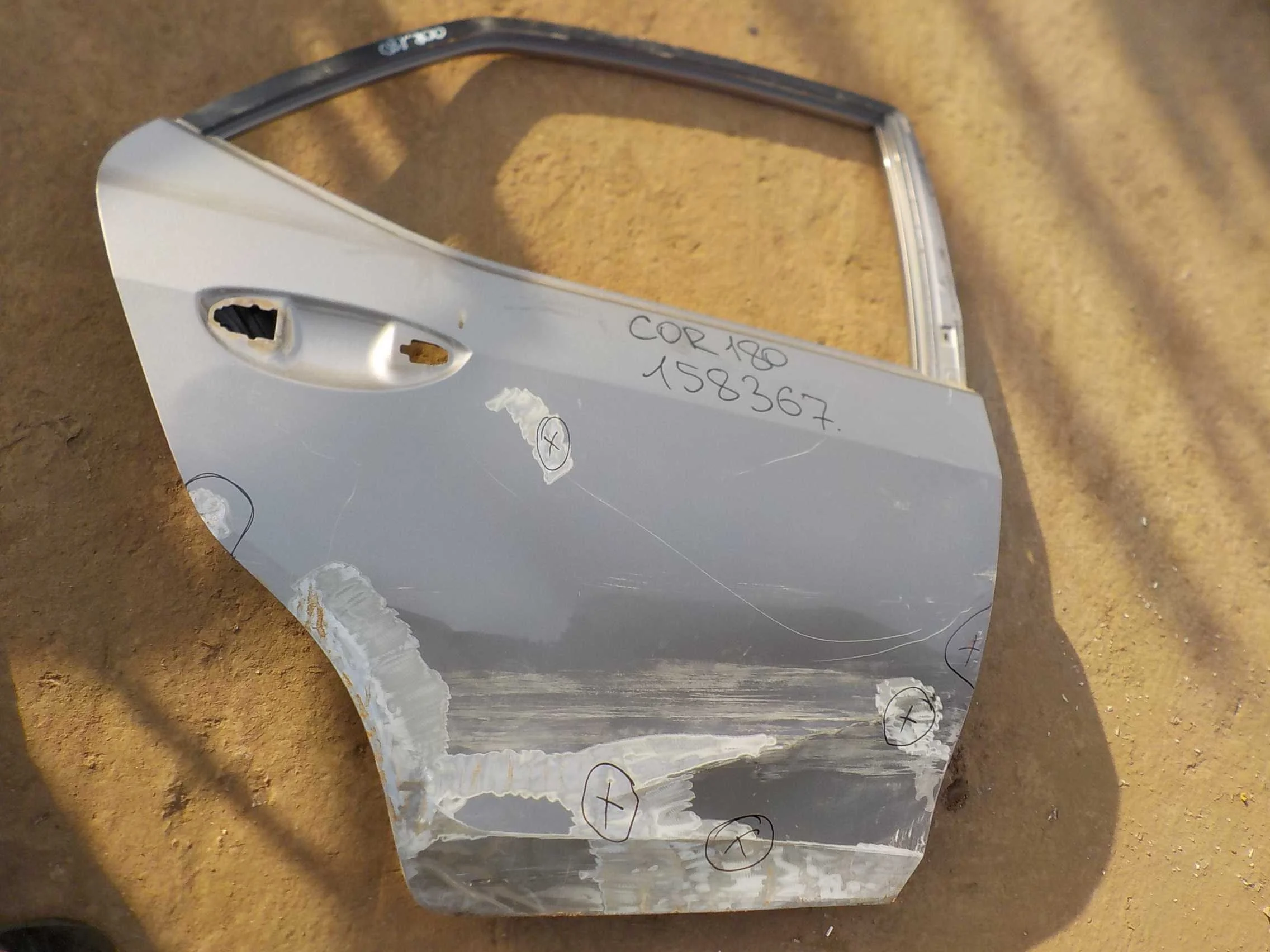 Дверь Toyota Corolla XI рестайлинг (2015—2019) Зад Право