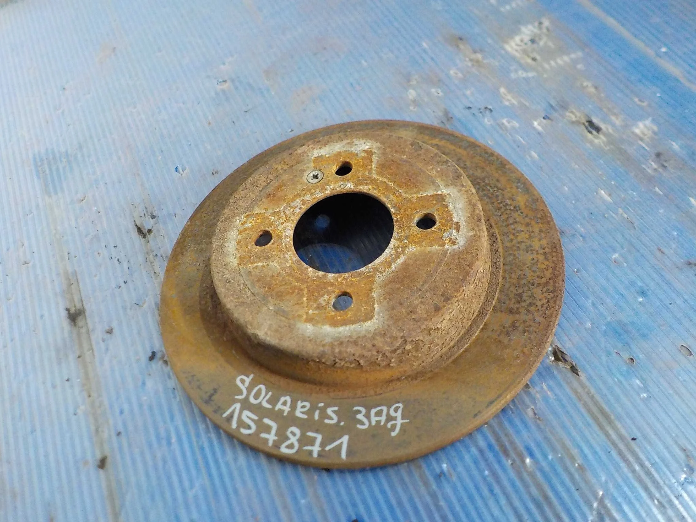 тормозной диск Kia Rio III рестайлинг (2015—2017) Зад