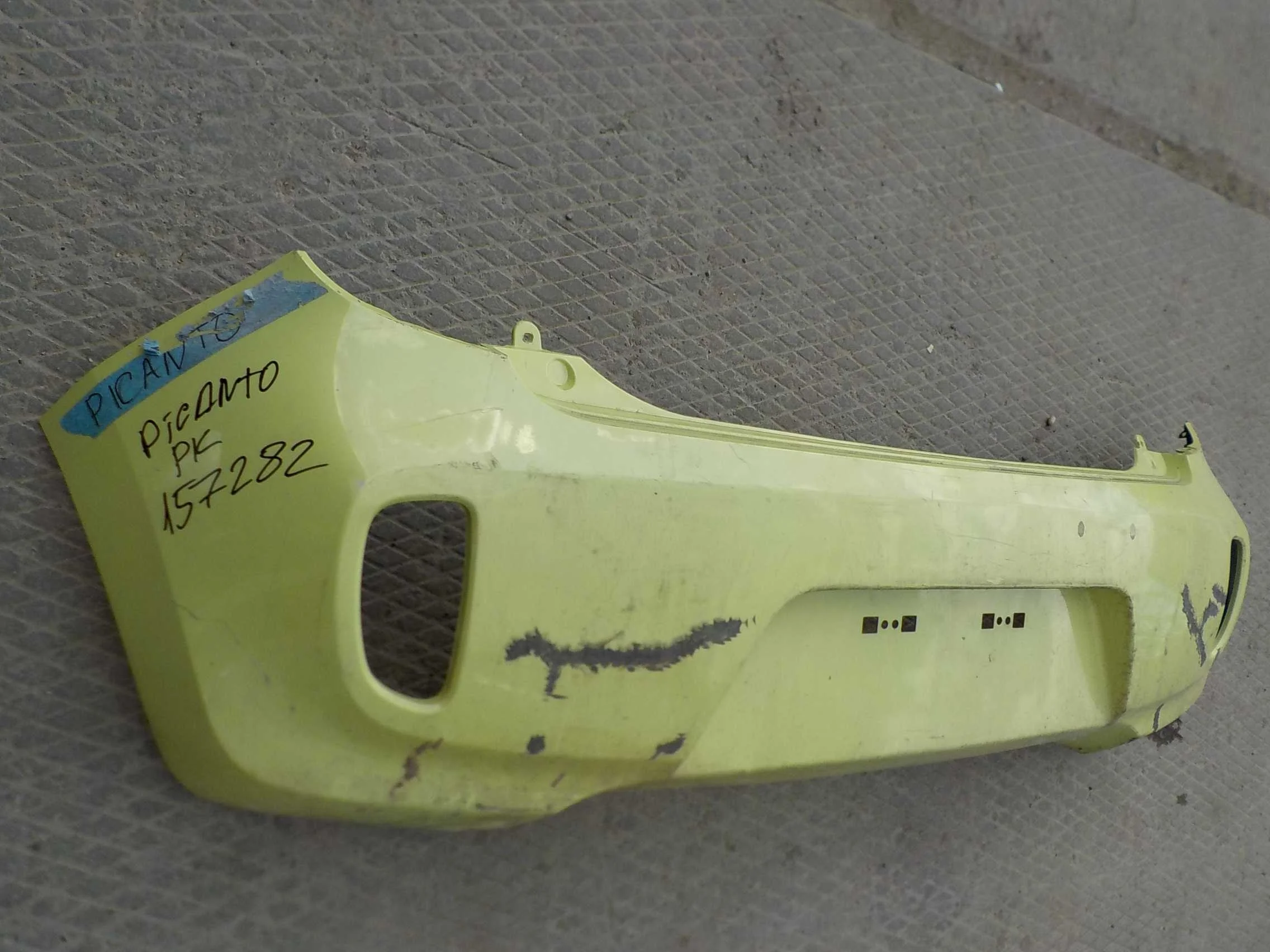 Бампер Kia Picanto II (2011—2015) Зад