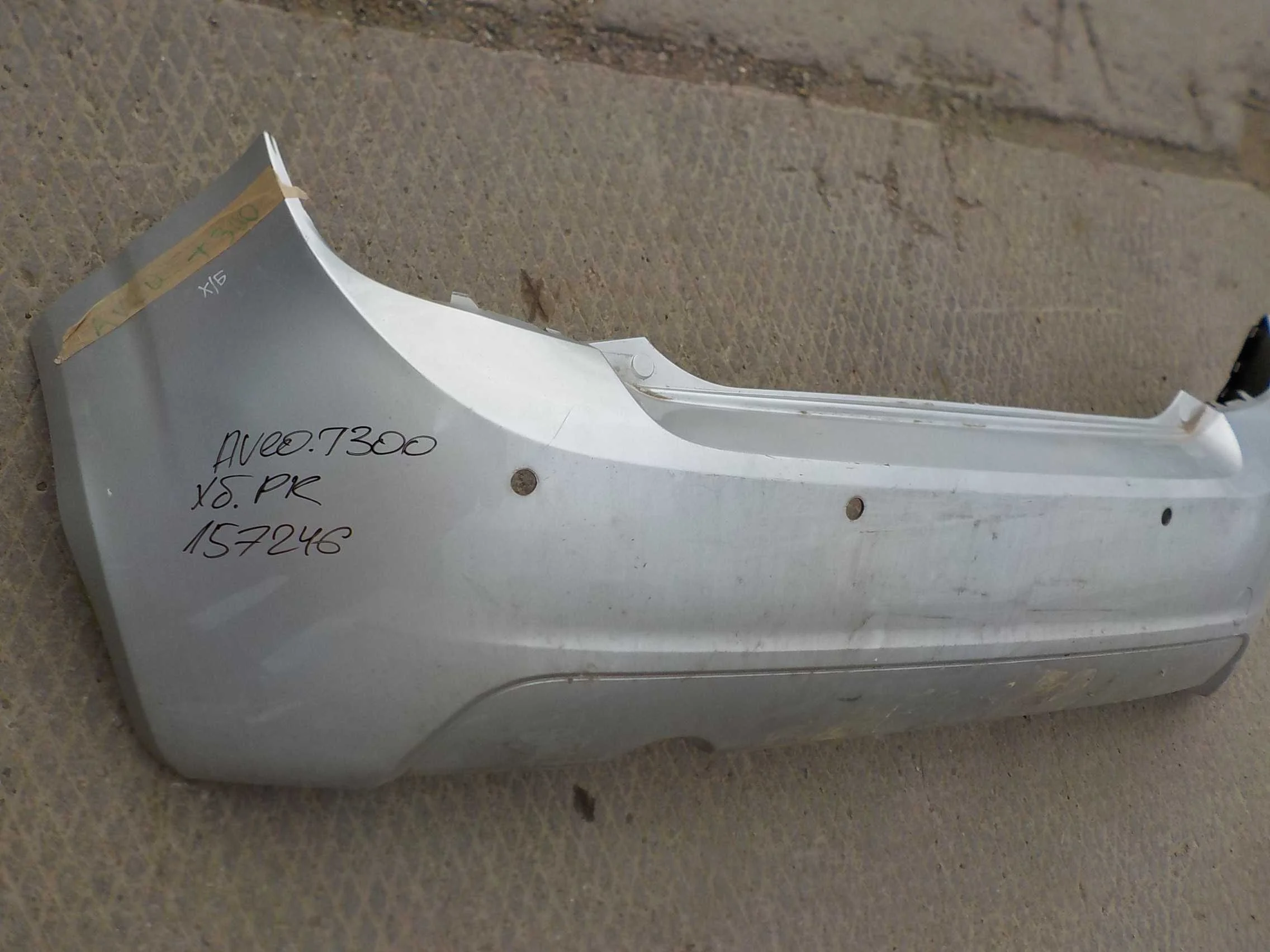 Бампер Chevrolet Aveo II (2011—2020) Зад