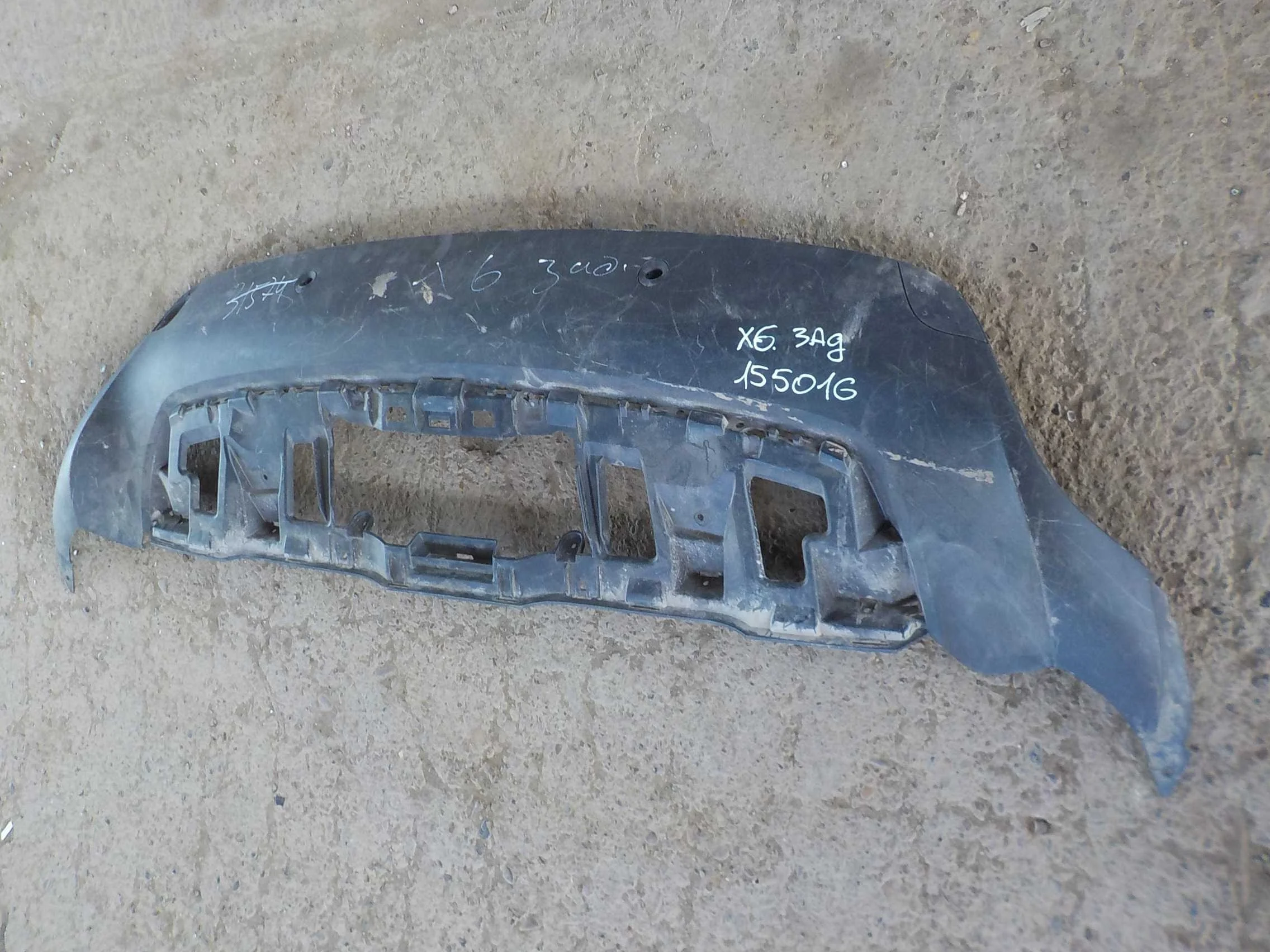 накладка на бампер BMW X6 E71 (2007—2012) Зад