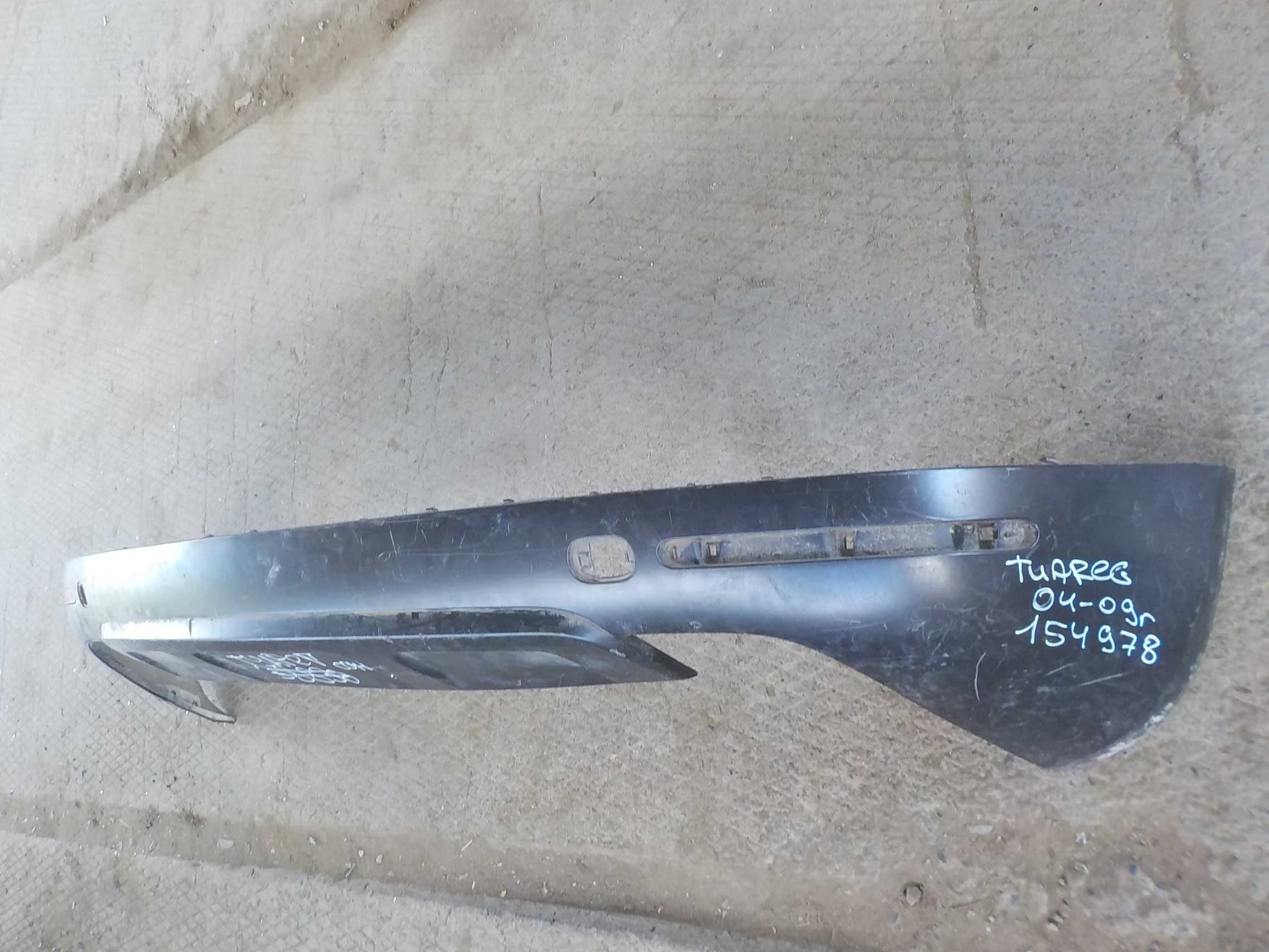 накладка на бампер Volkswagen Touareg I (2002—2006) Зад