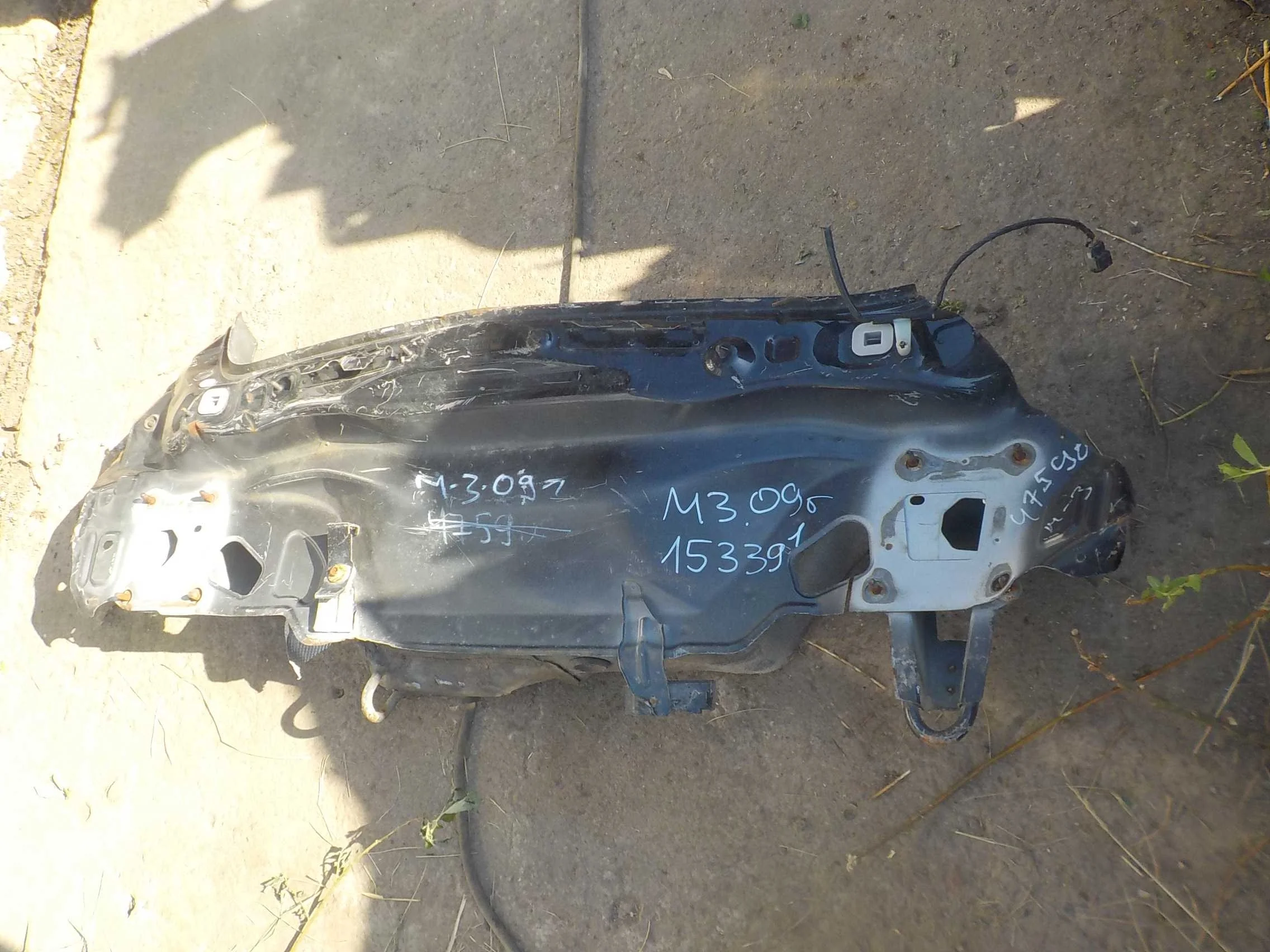 задняя панель кузова Mazda 3 BL (2008—2011)