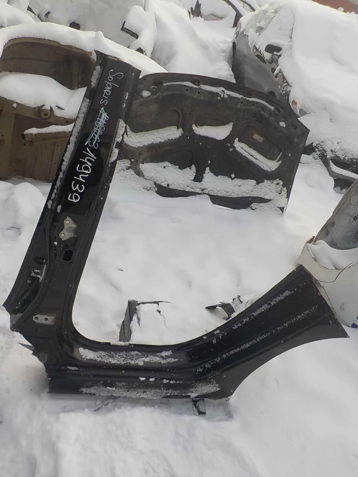 боковина кузова Hyundai Solaris I (2010—2014)  Лево