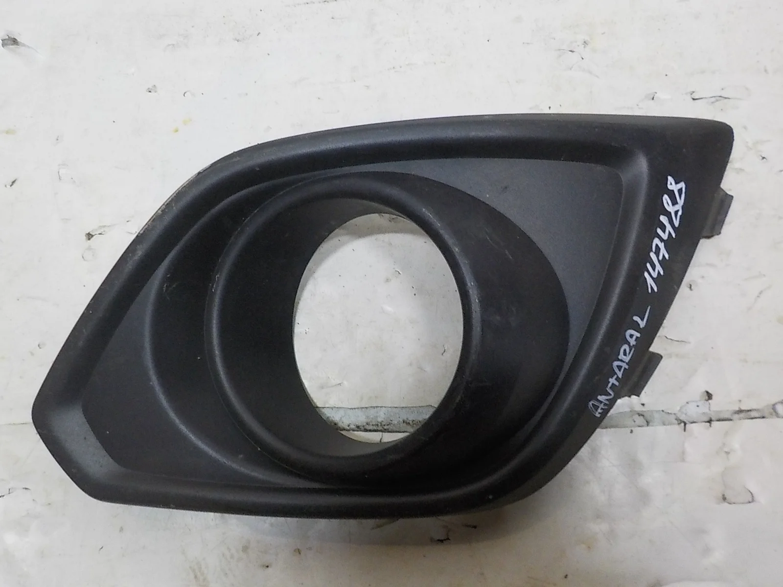 накладка на бампер Opel Antara I рестайлинг (2010—2017) Перед Лево