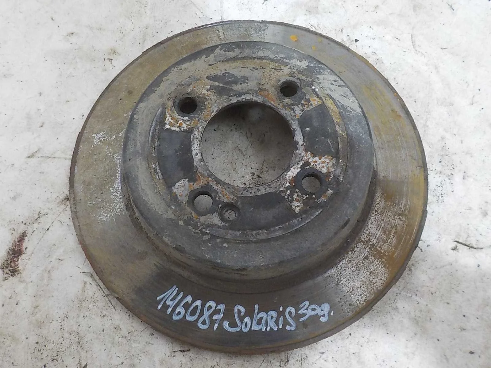 тормозной диск Kia Rio III рестайлинг (2015—2017) Зад