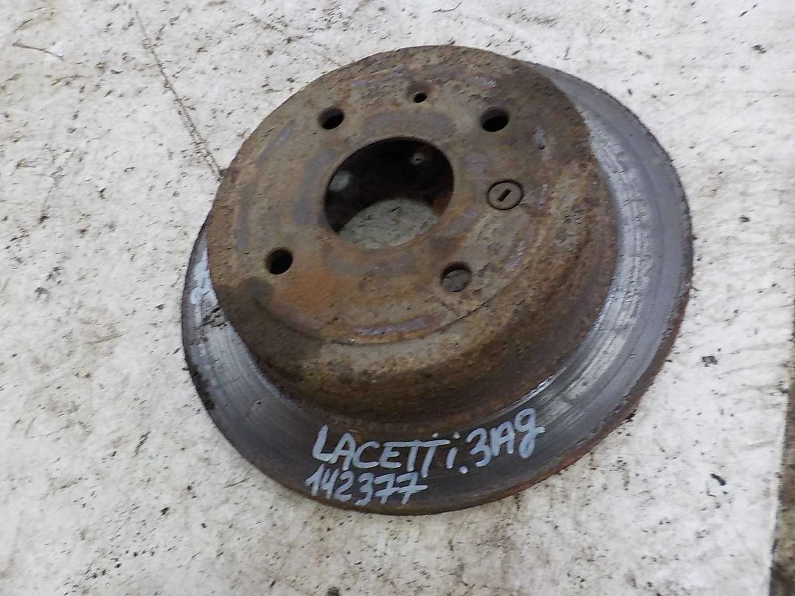 тормозной диск Chevrolet Lacetti I (2004—2013) Зад