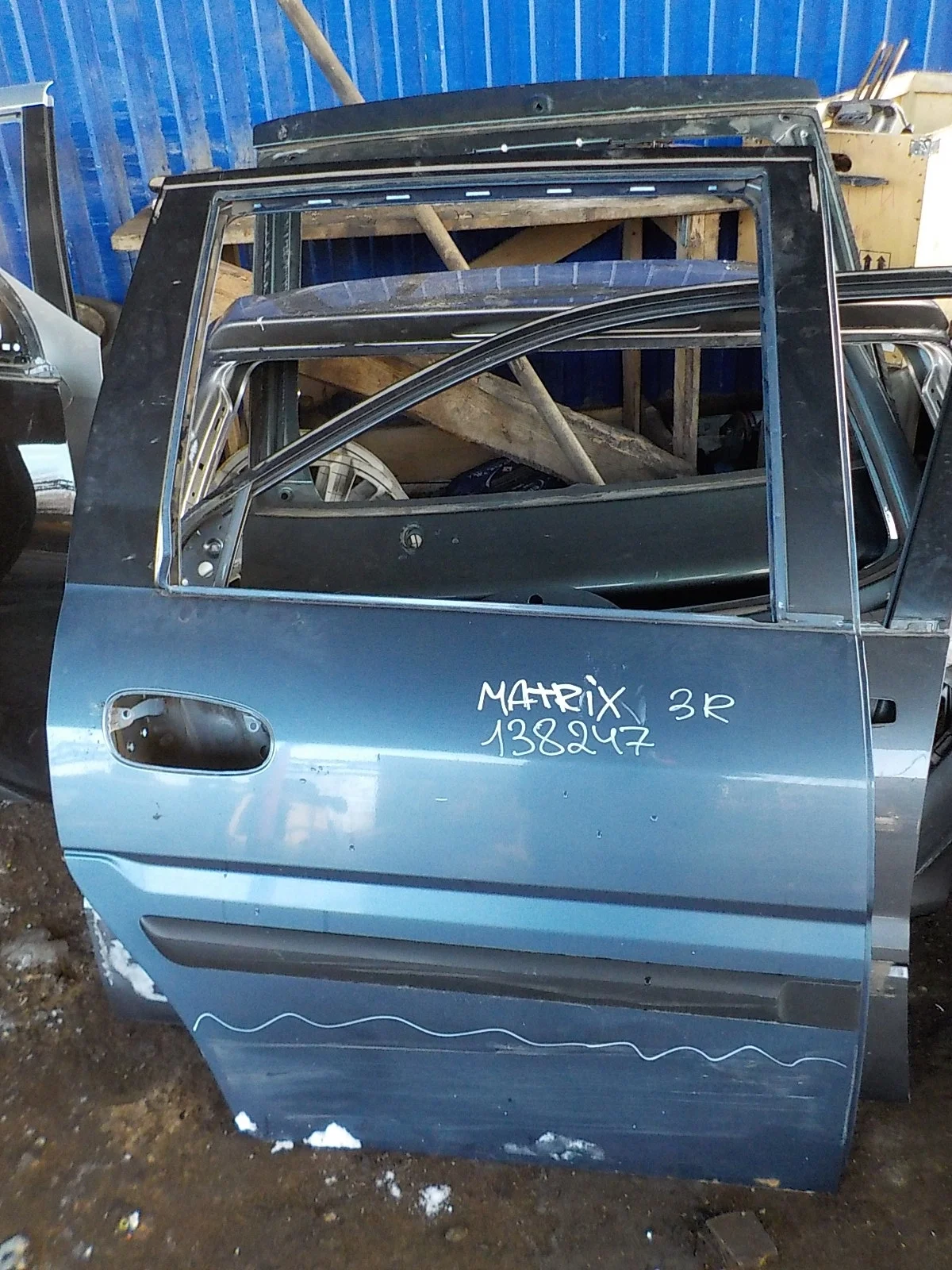 Дверь Hyundai Matrix I (2001—2005) Зад Право