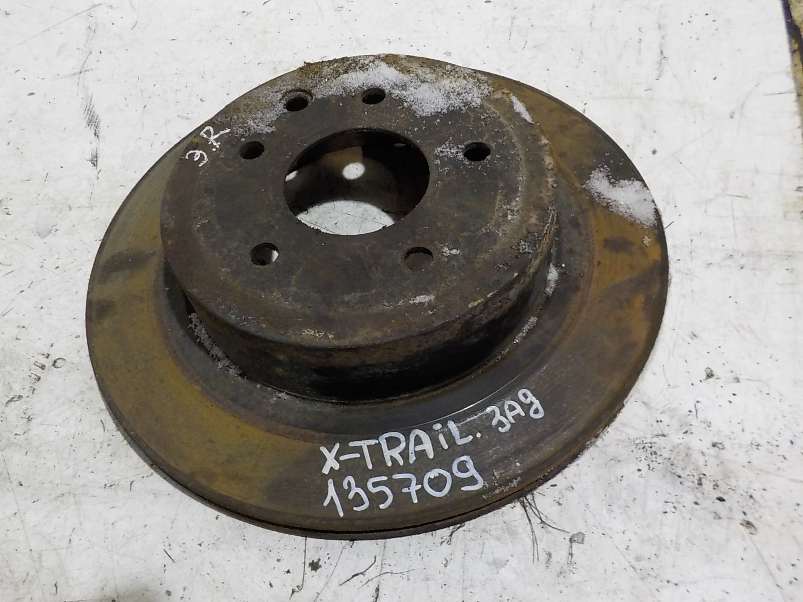 тормозной диск Nissan Skyline V35 (2001—2007) Зад