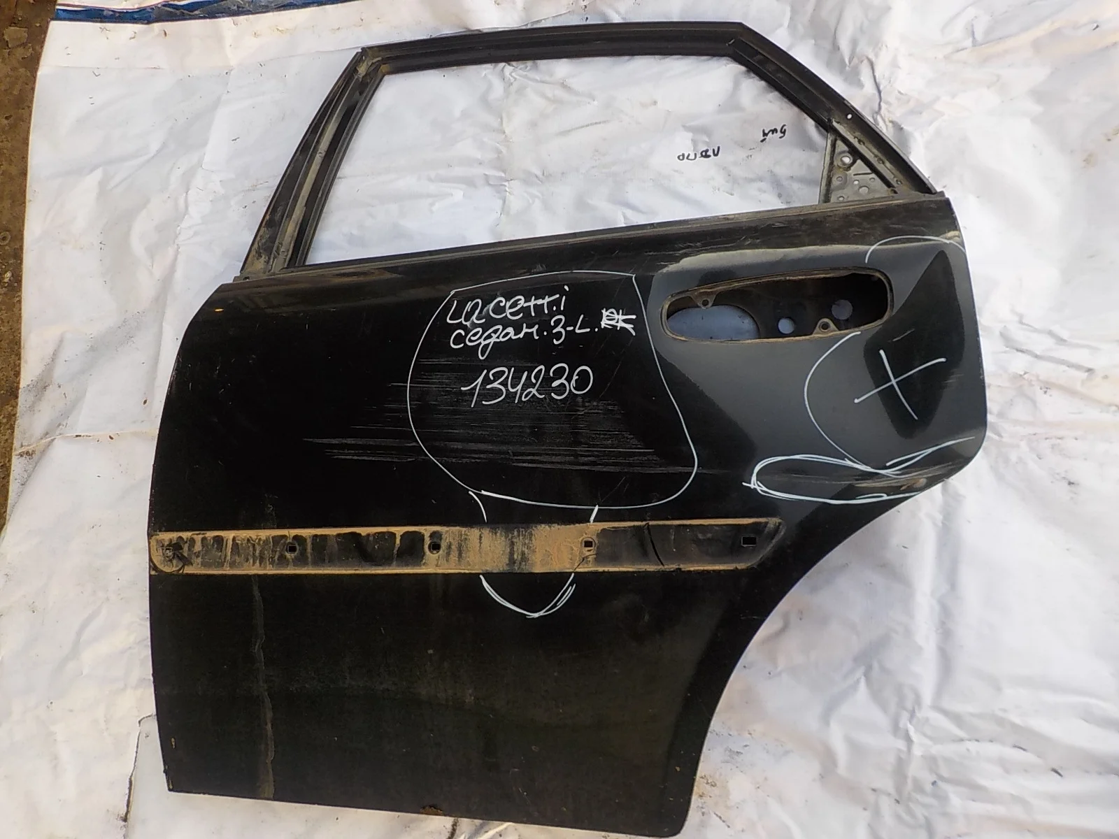 Дверь Chevrolet Lacetti I (2004—2013) Зад Лево