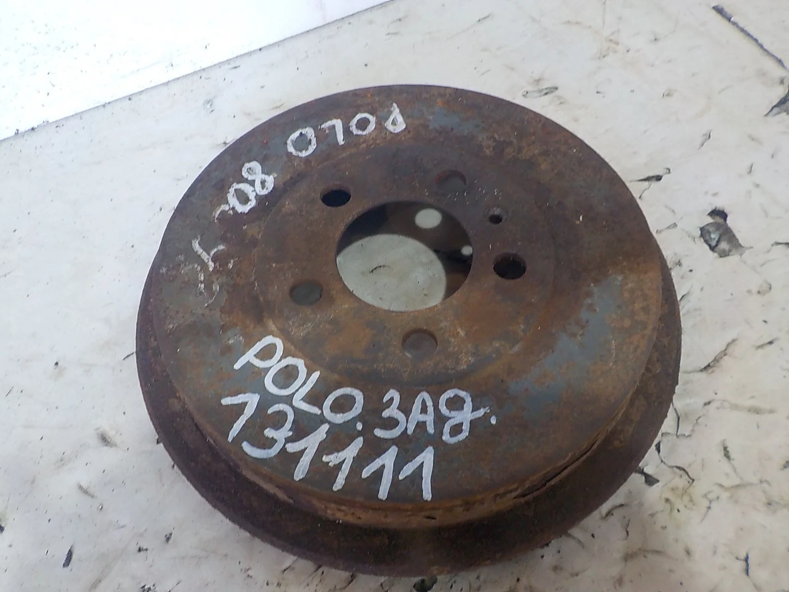 тормозной барабан Skoda Fabia I рестайлинг (2004—2007) Зад