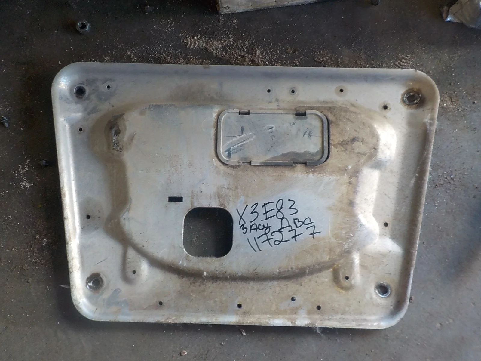 защита двигателя BMW X3 E83 рестайлинг (2006—2010)