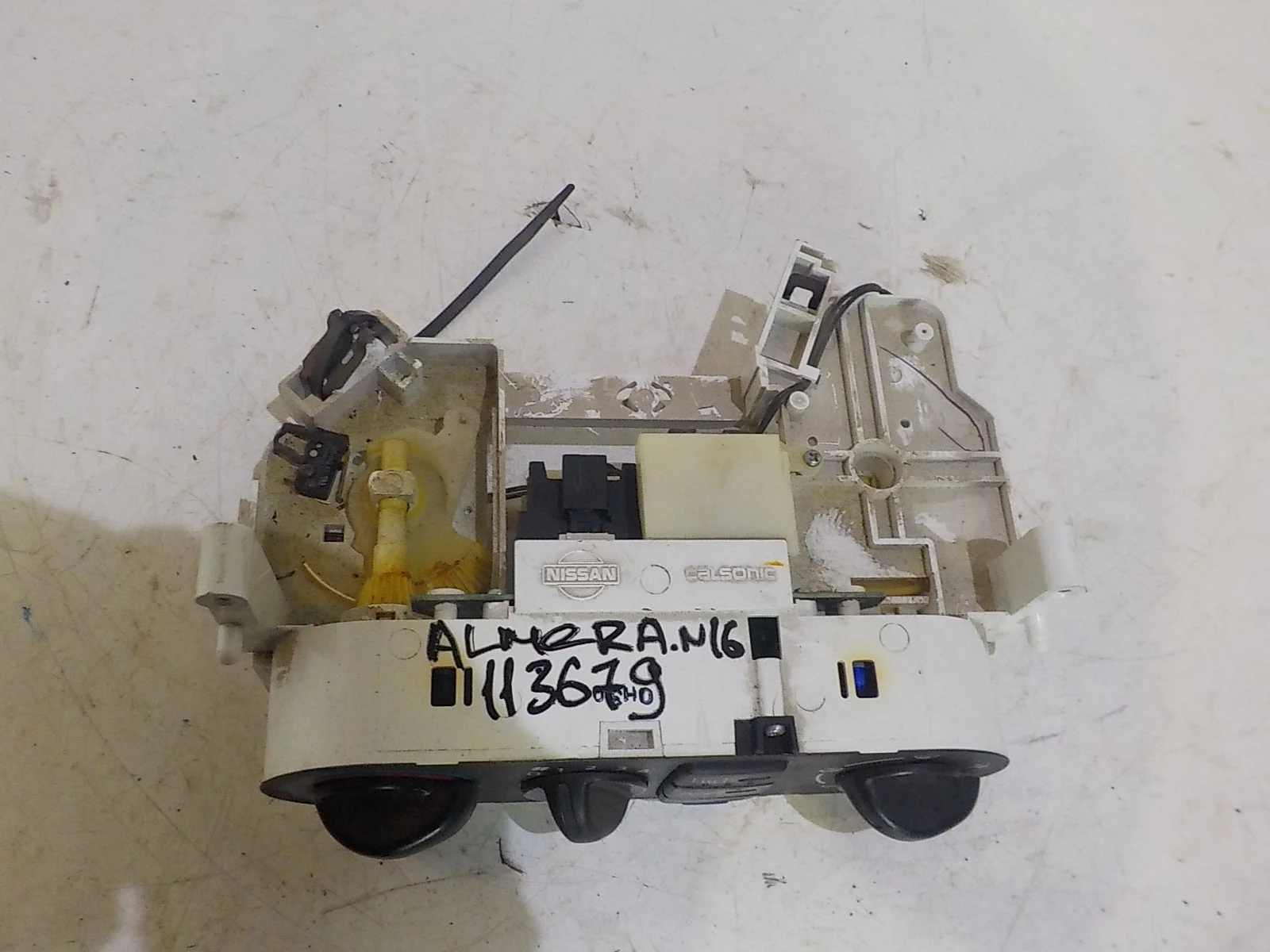 регулятор печки Nissan Almera N16 рестайлинг (2002—2006)