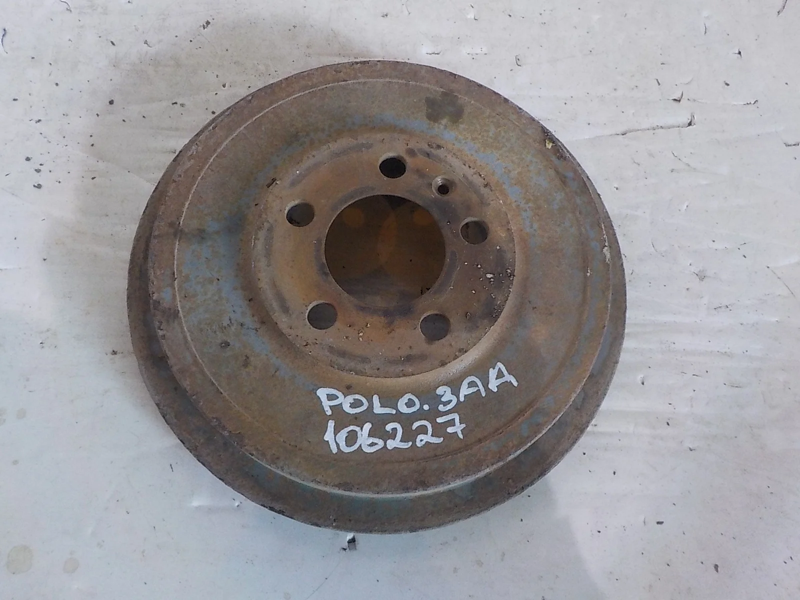 тормозной барабан Volkswagen Polo V (2009—2015) Зад