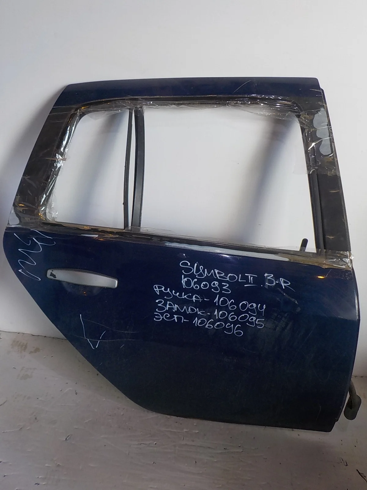 Дверь Renault Symbol ll (2008—2012) Зад Право