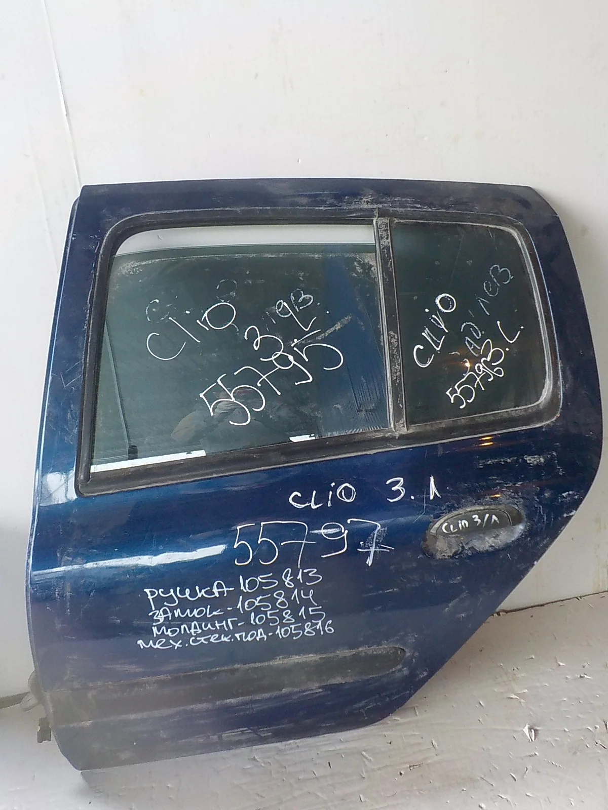 Замок двери Renault Symbol I рестайлинг (2002—2006) Зад Лево