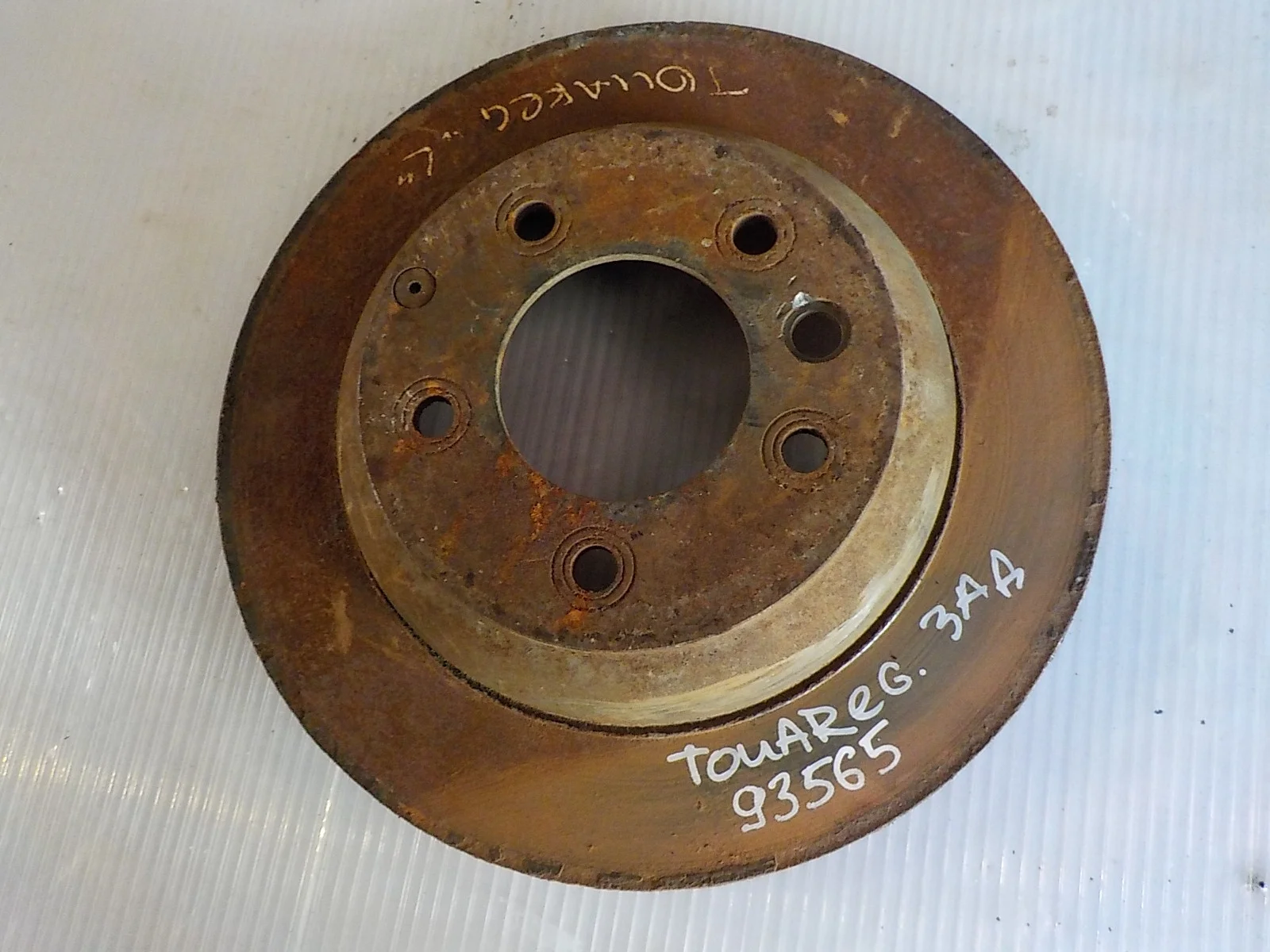 тормозной диск Audi Q7 4L рестайлинг (2009—2015) Зад