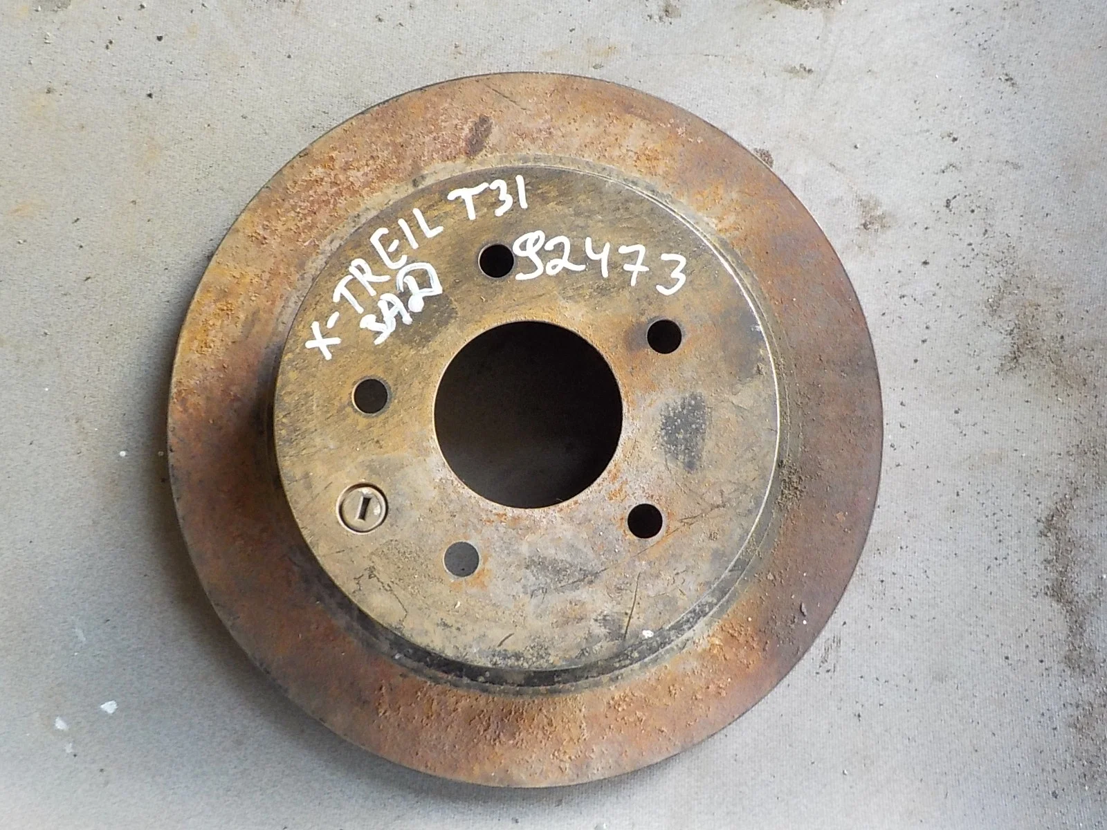 тормозной диск Nissan Skyline V35 (2001—2007) Зад