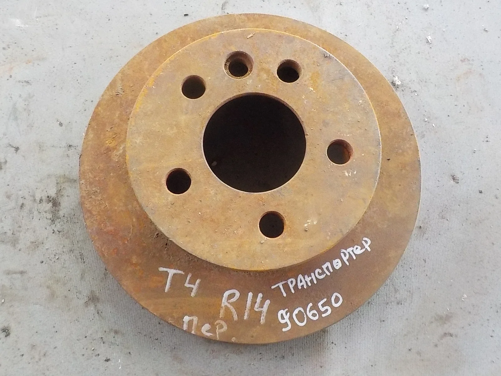 тормозной диск Volkswagen Transporter T5 рестайлинг (2009—2015) Перед