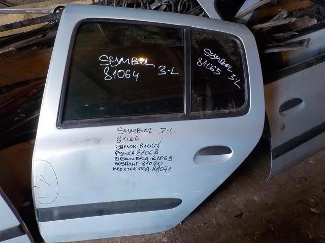Замок двери Renault Symbol I рестайлинг (2002—2006) Зад Лево