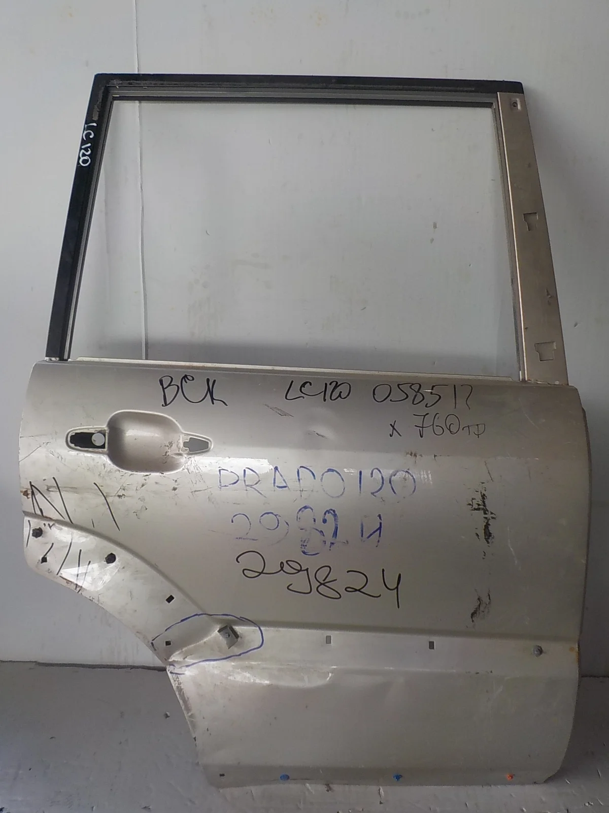 Дверь Toyota Land Cruiser Prado 120 (2002—2007) Зад Право