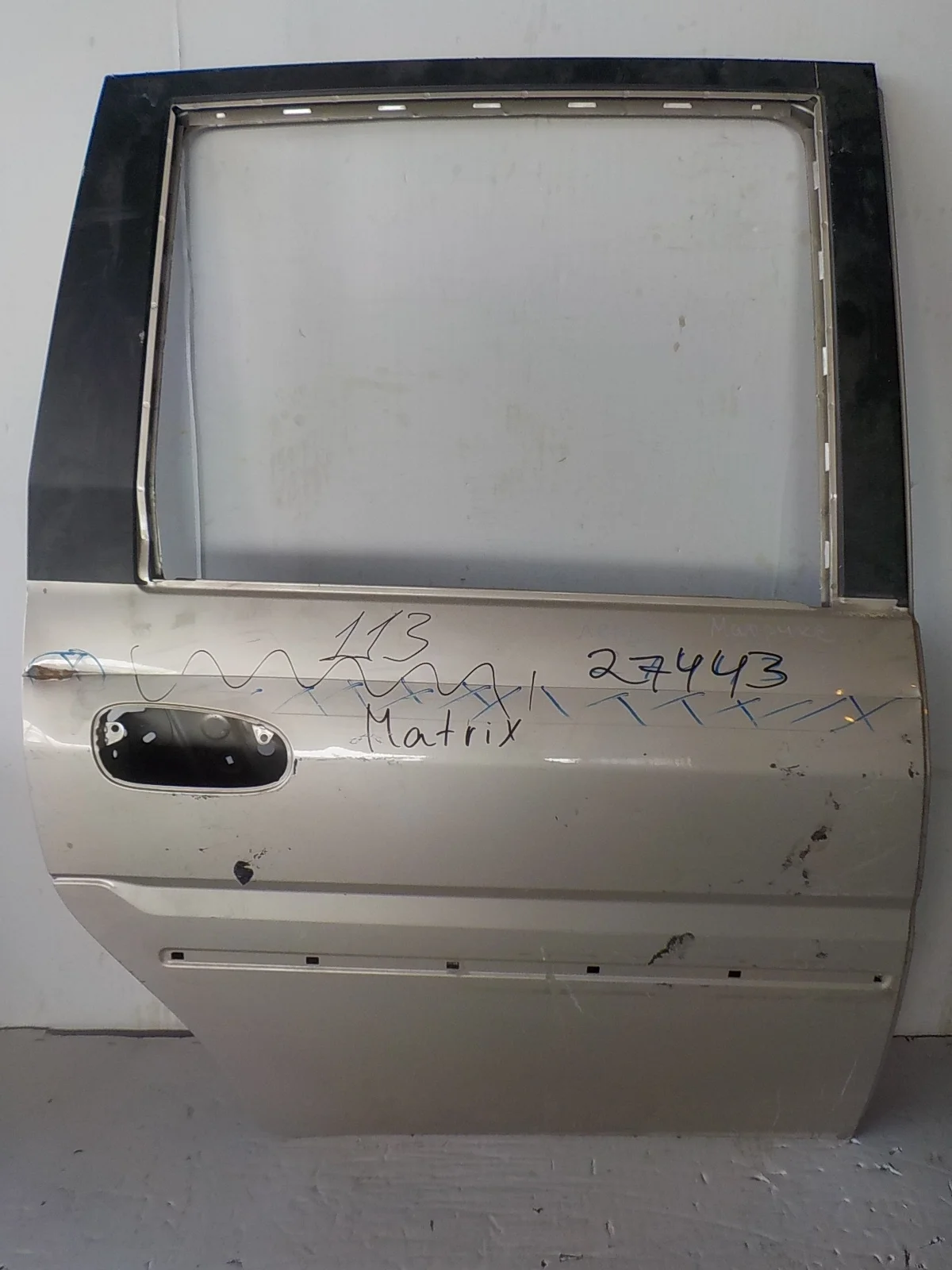 Дверь Hyundai Matrix I (2001—2005) Зад Право