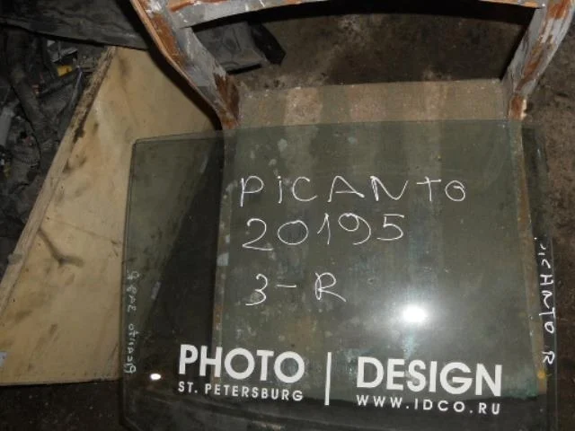 стекло Kia Picanto I (2004—2007) Зад Право