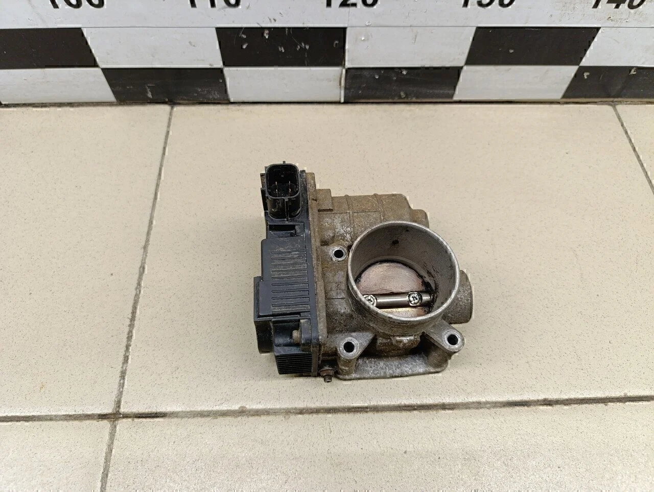 Заслонка дроссельная электрическая Almera Classic (B10) 2006-2013