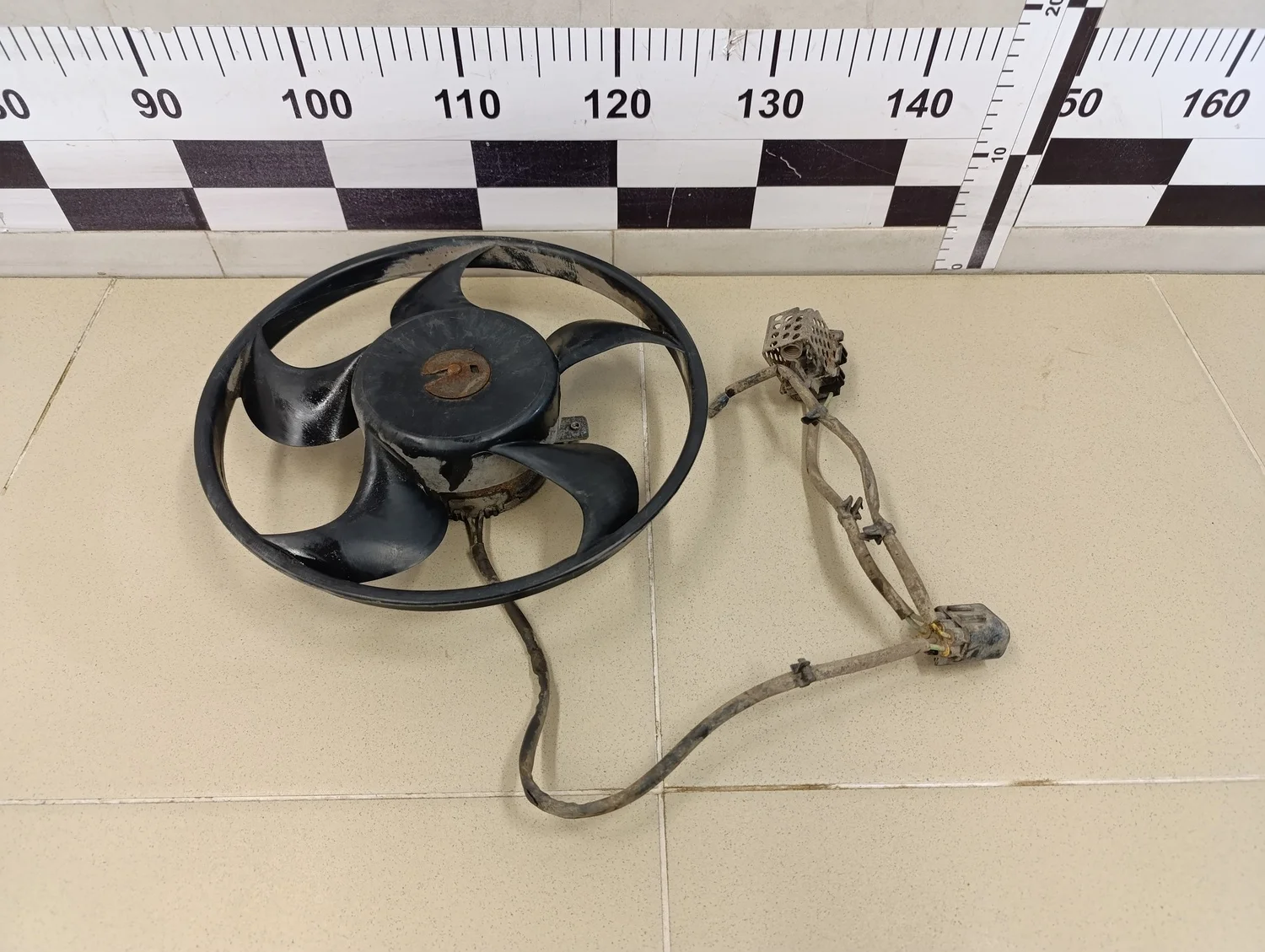 Вентилятор радиатора Focus I 1998-2004